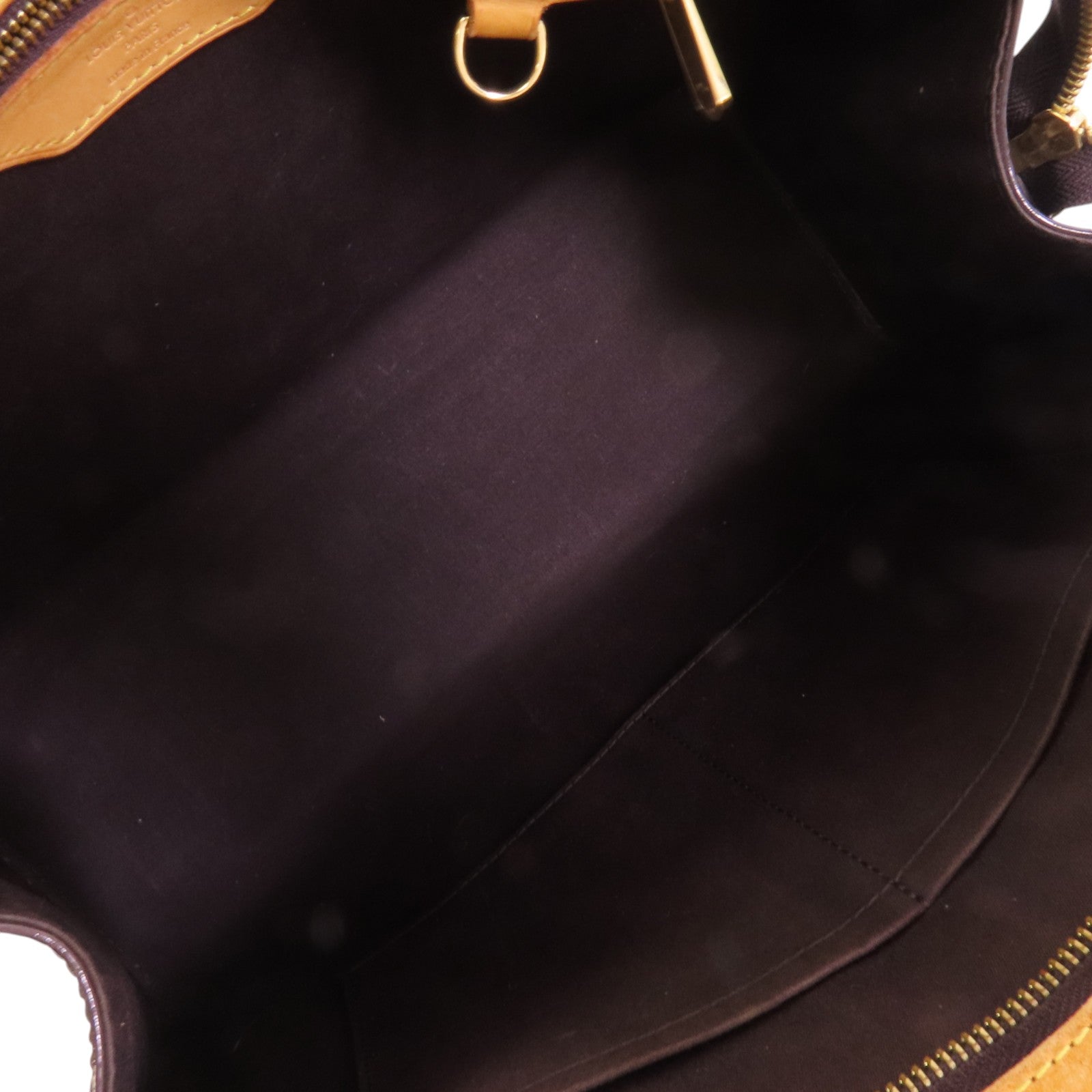 LOUIS VUITTON LV GHW Brea MM Handbag Shoulder Bag M91619 Mono-Vernis Wine-Red