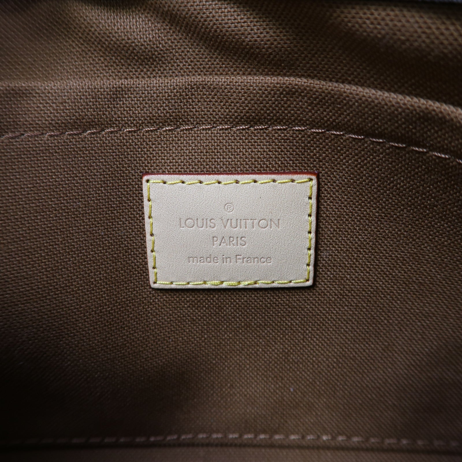 LOUIS VUITTON Monogram Multi Pochette金扣肩背袋啡色