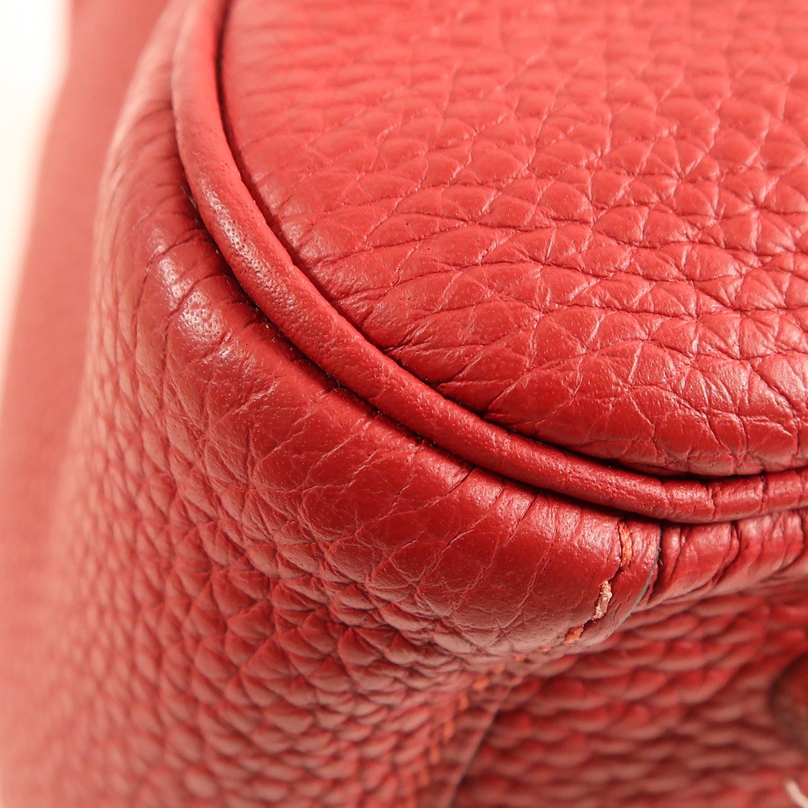 HERMES Clemence皮革Lindy 30銀扣手挽肩背兩用袋