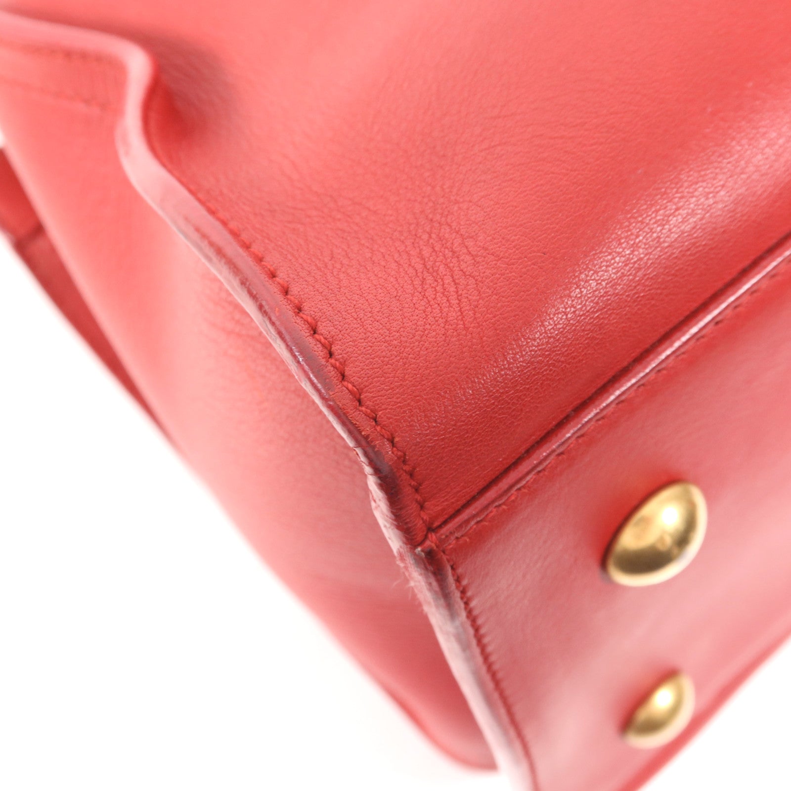 SAINT LAURENT 牛皮皮革Y Line金扣手挽肩背兩用袋