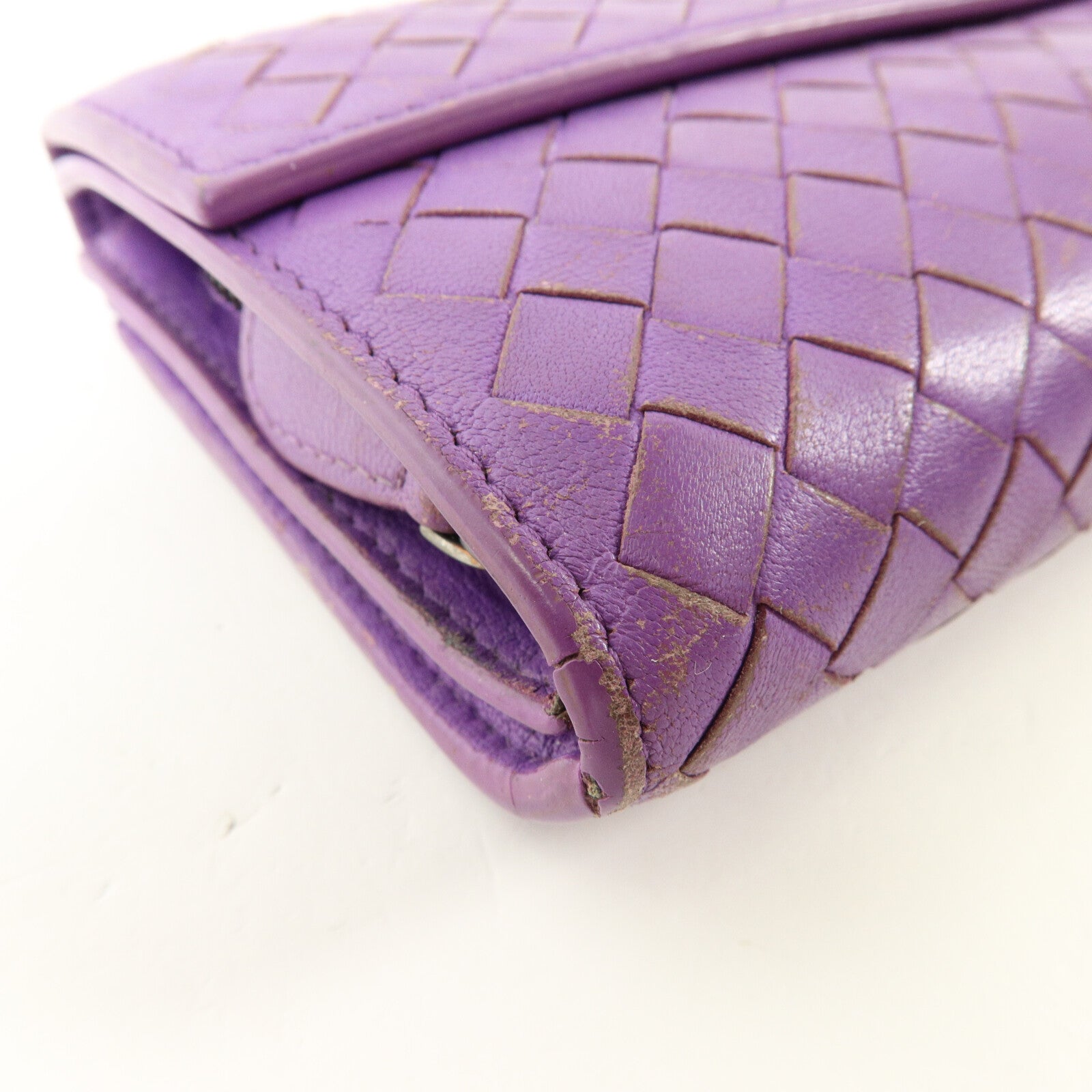 BOTTEGA VENETA 羊皮皮革Long Wallet長錢包