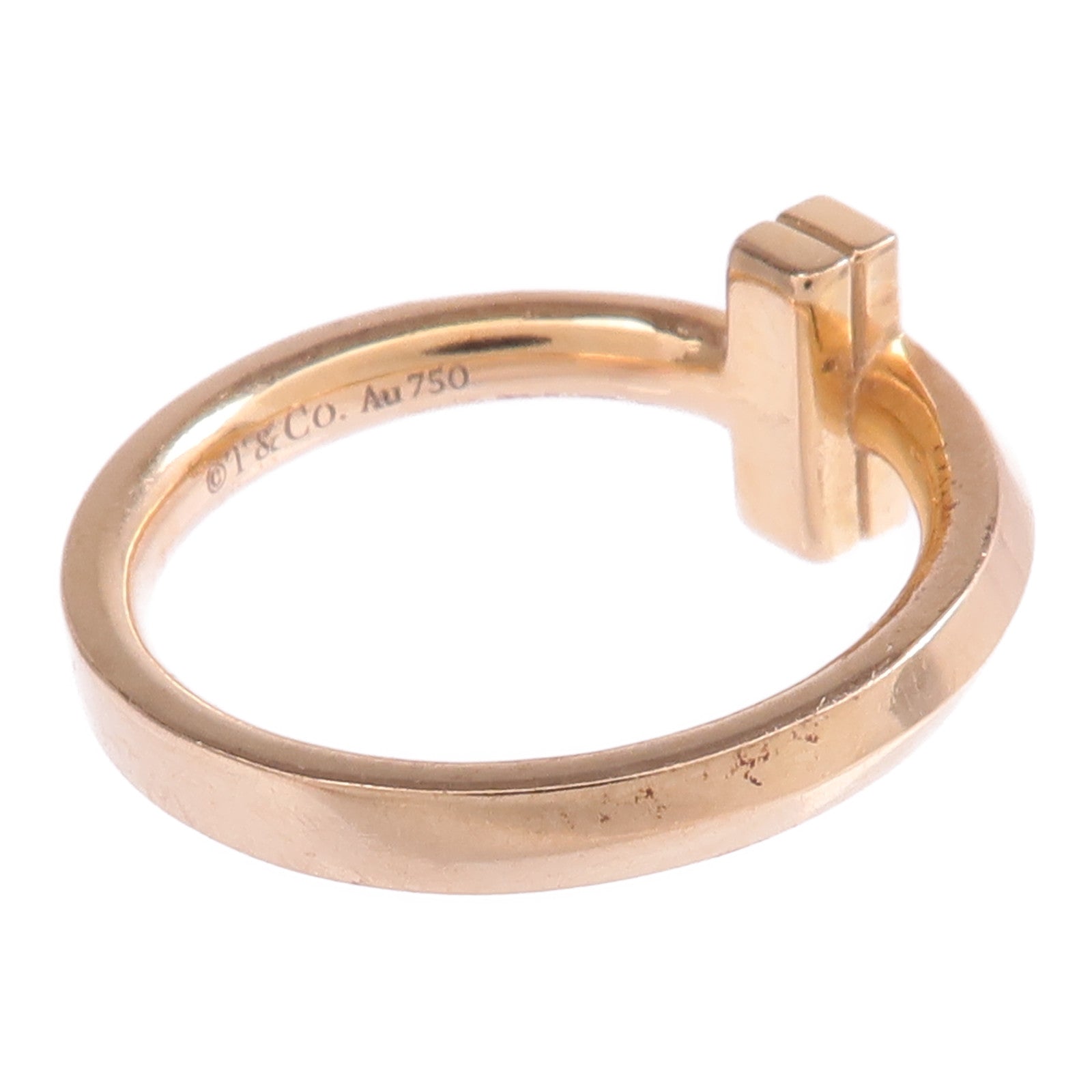 TIFFANY＆CO 【激減優惠】18K玫瑰金T1 Ring戒指US#3.75