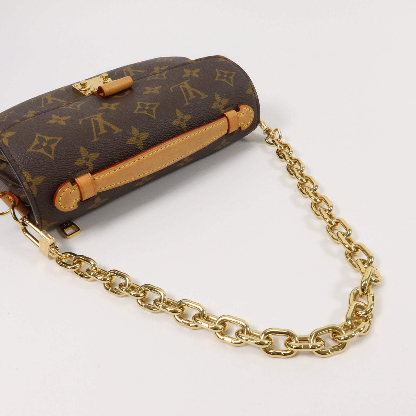 LOUIS VUITTON Monogram Pochette Metis East West手挽肩背兩用袋
