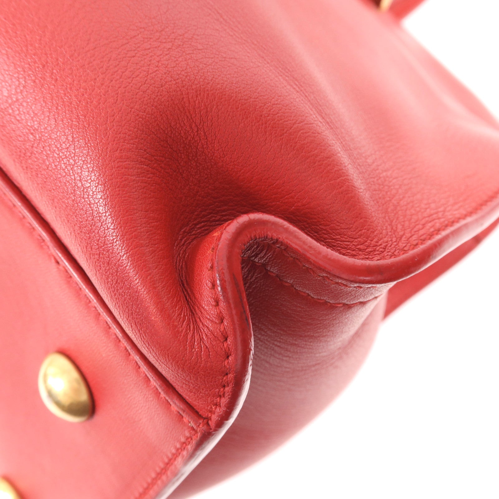 SAINT LAURENT 牛皮皮革Y Line金扣手挽肩背兩用袋