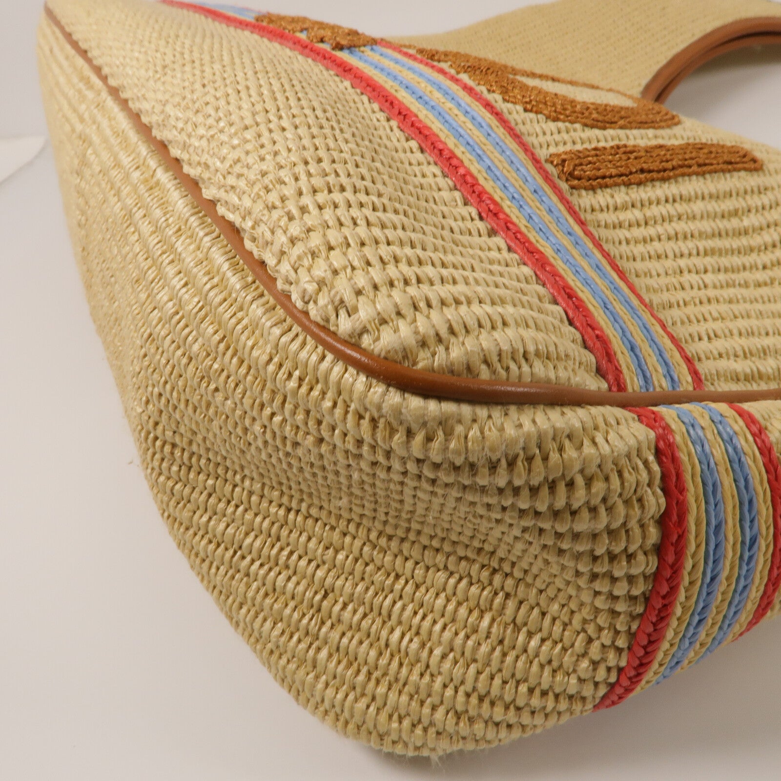 FENDI Raffia Shoulder Bag肩背袋