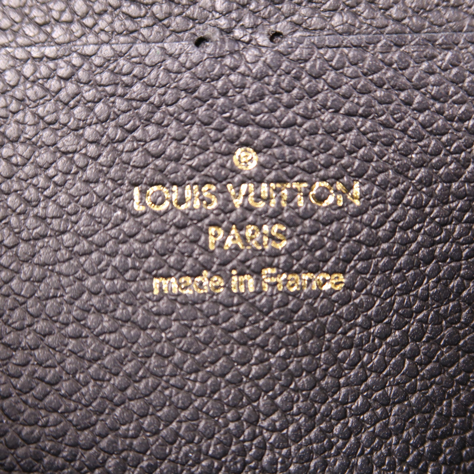 LOUIS VUITTON Monogram Empreinte Portefeuille Wallet Long Wallet金扣拉鏈長錢包