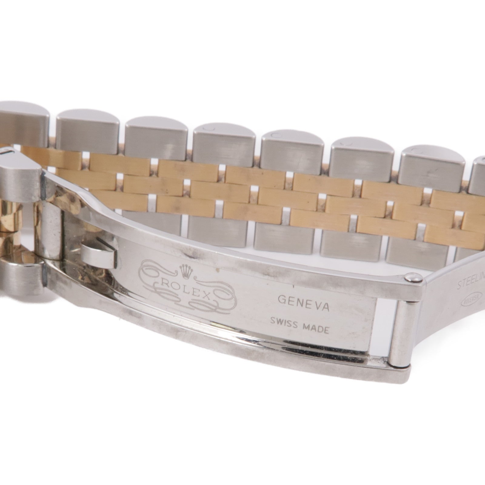 ROLEX Datejust不鏽鋼/18K玫瑰金/鑽石手錶自動機芯