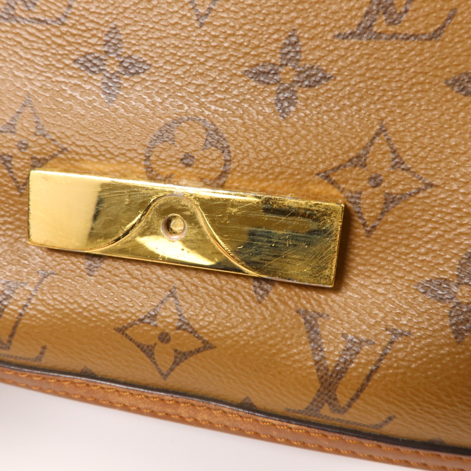 LOUIS VUITTON Monogram Reverse Mini Dauphine肩背袋
