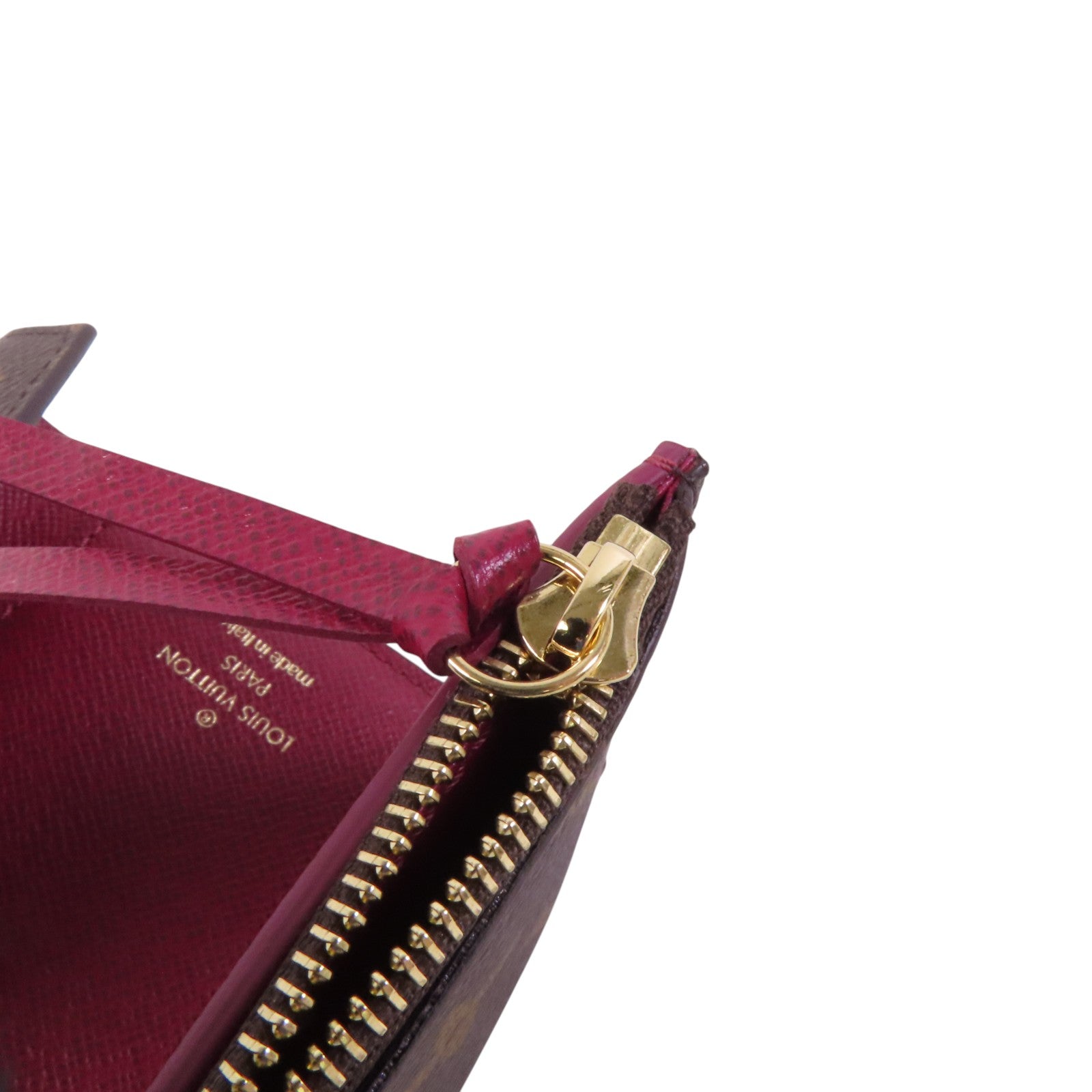 LOUIS VUITTON Monogram Victorine Wallet金扣短錢包