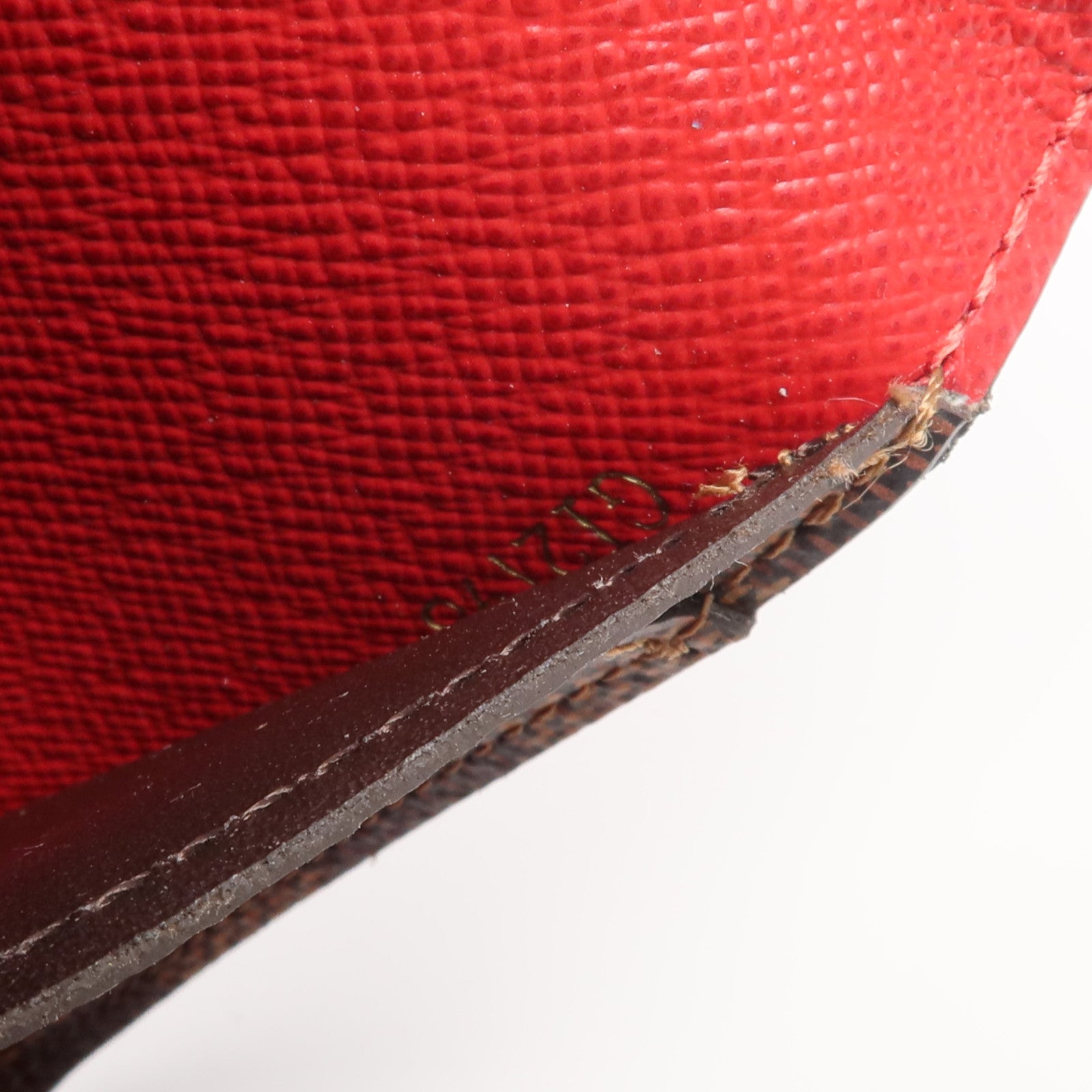 LOUIS VUITTON Damier Josephine Wallet金扣長錢包