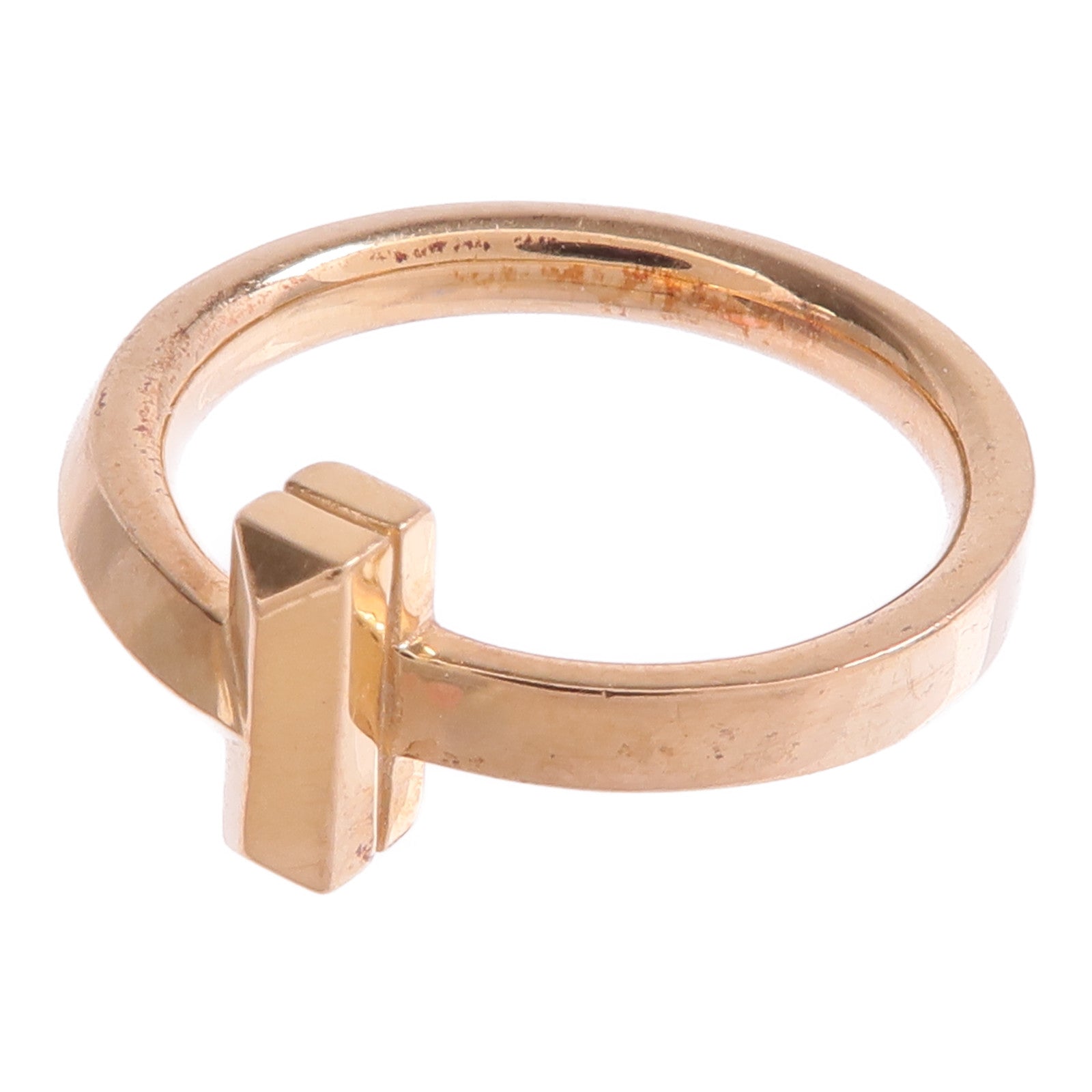 TIFFANY＆CO 【激減優惠】18K玫瑰金T1 Ring戒指US#3.75