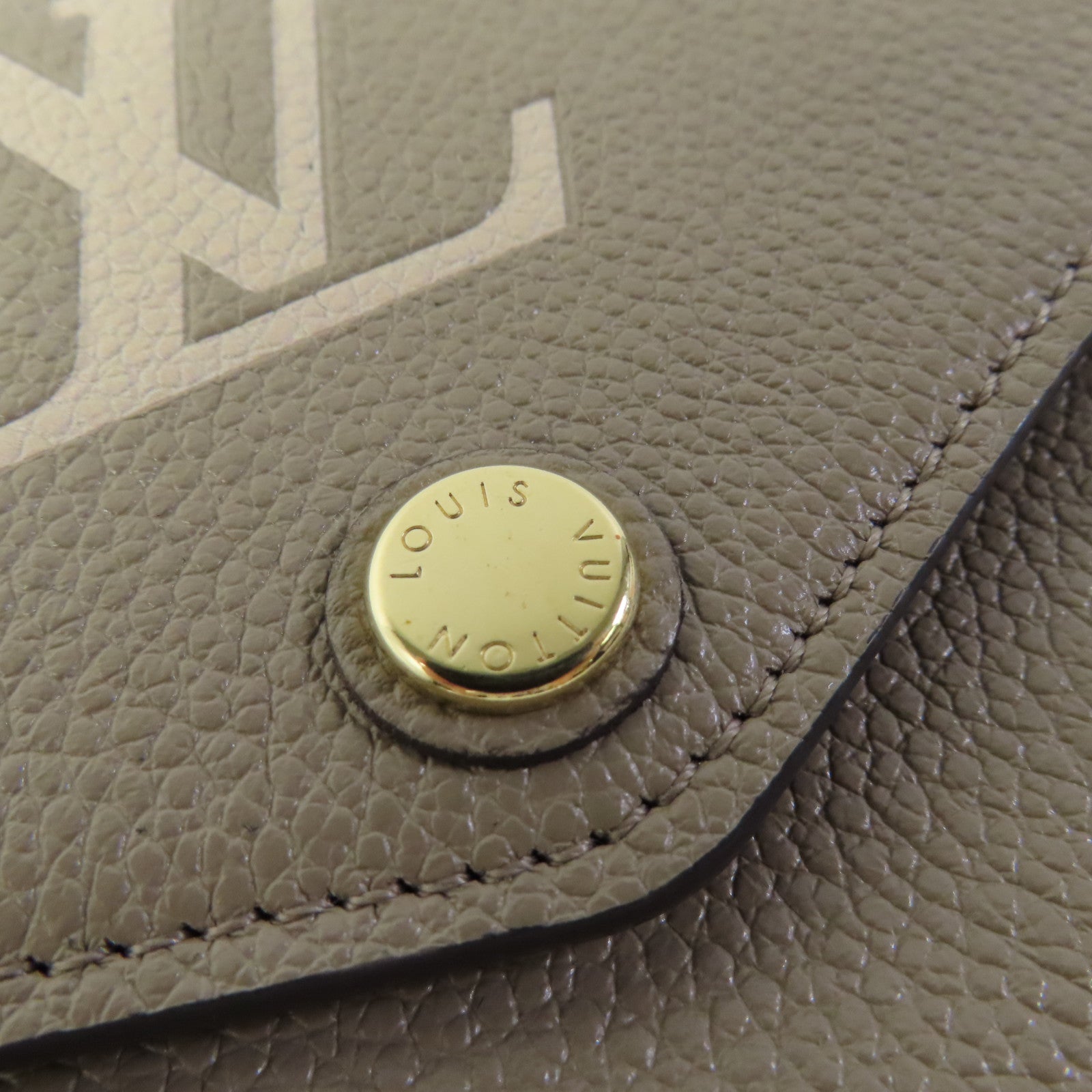 LOUIS VUITTON Mono-Empreinte Sarah長錢包