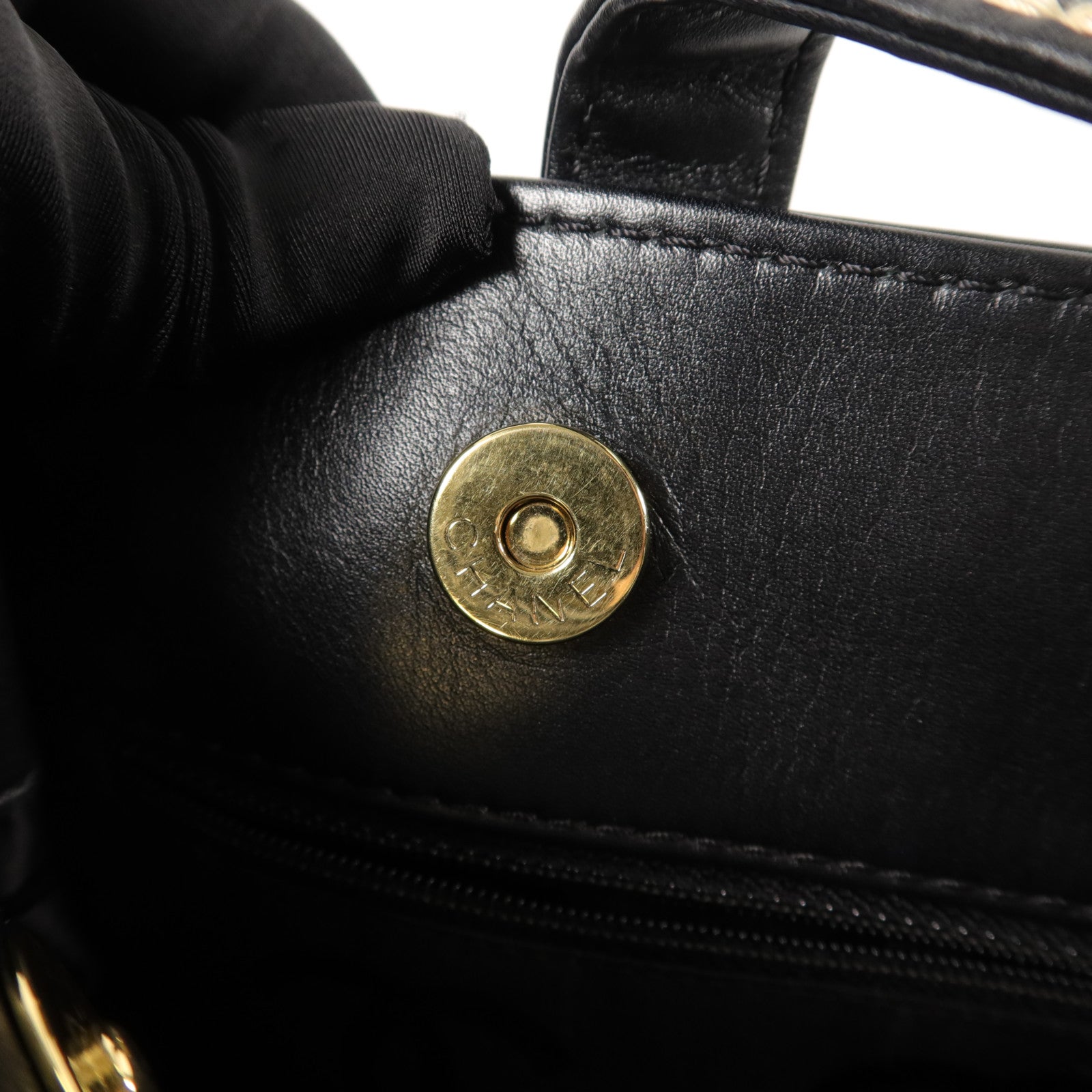 CHANEL 牛皮皮革Vintage Handbag肩背袋