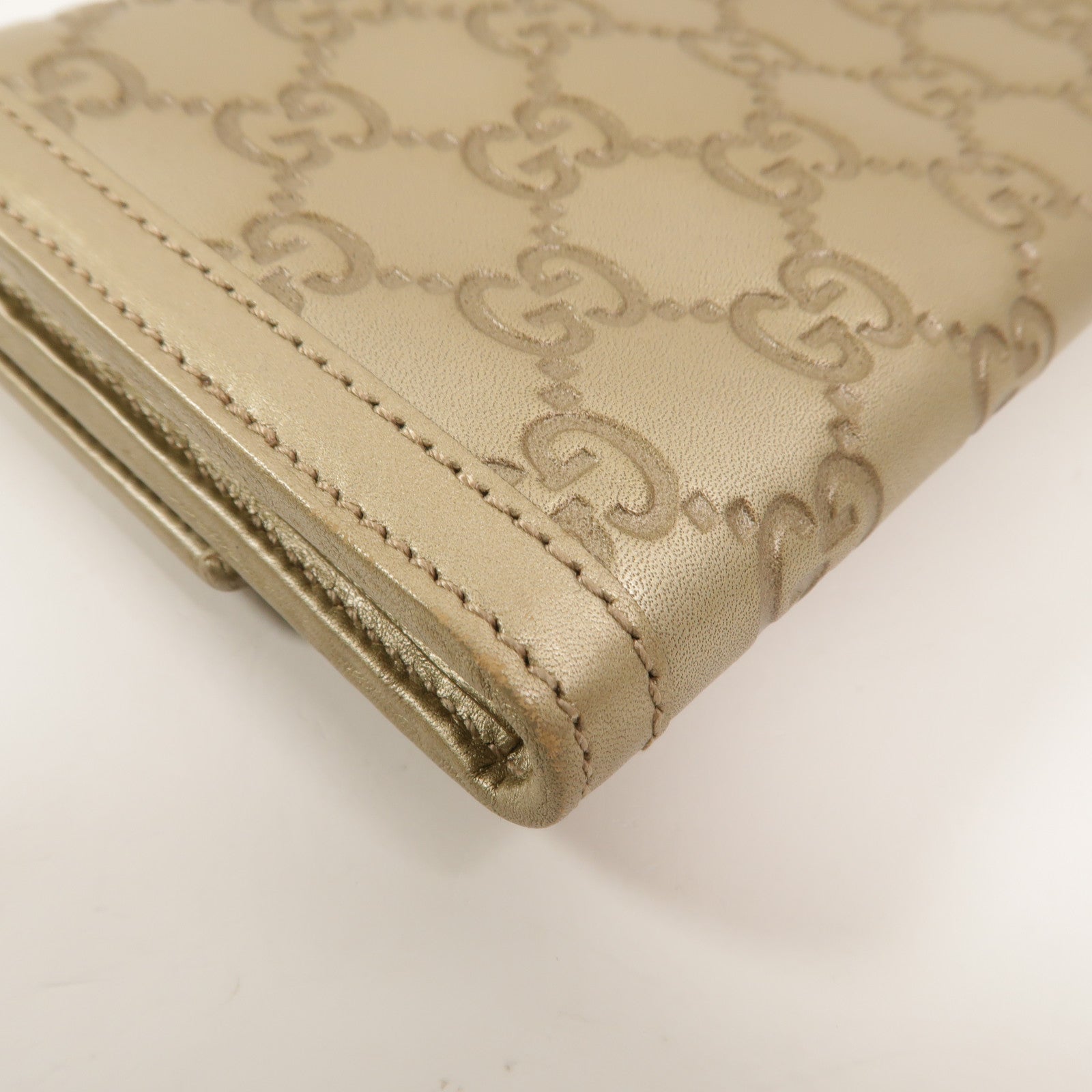 GUCCI 牛皮皮革Interlocking G Long Wallet長錢包