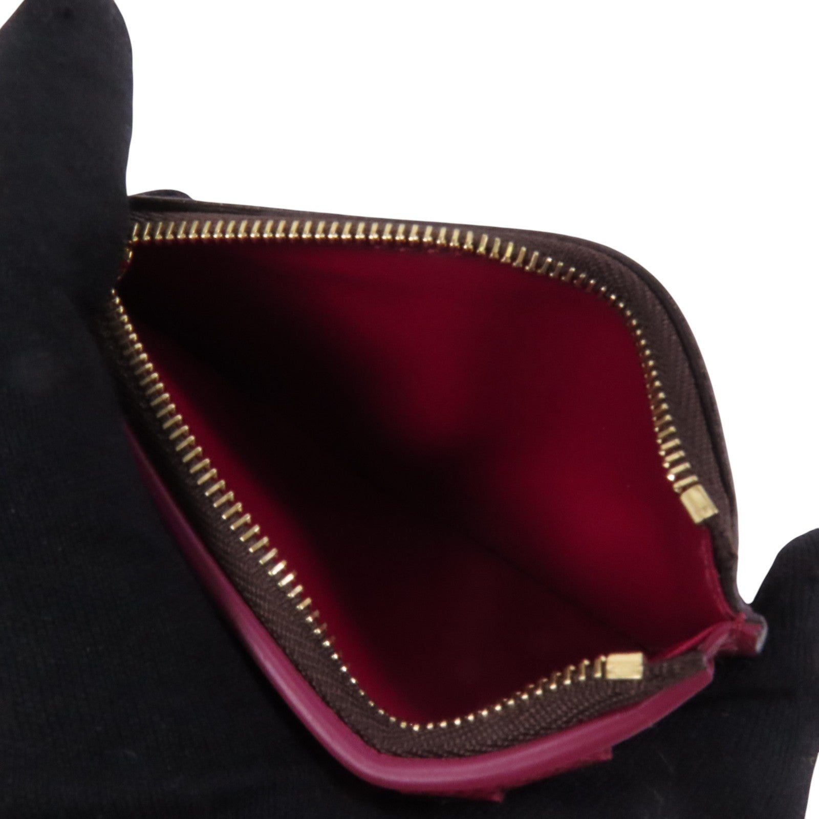 LOUIS VUITTON Monogram Victorine Wallet金扣短錢包