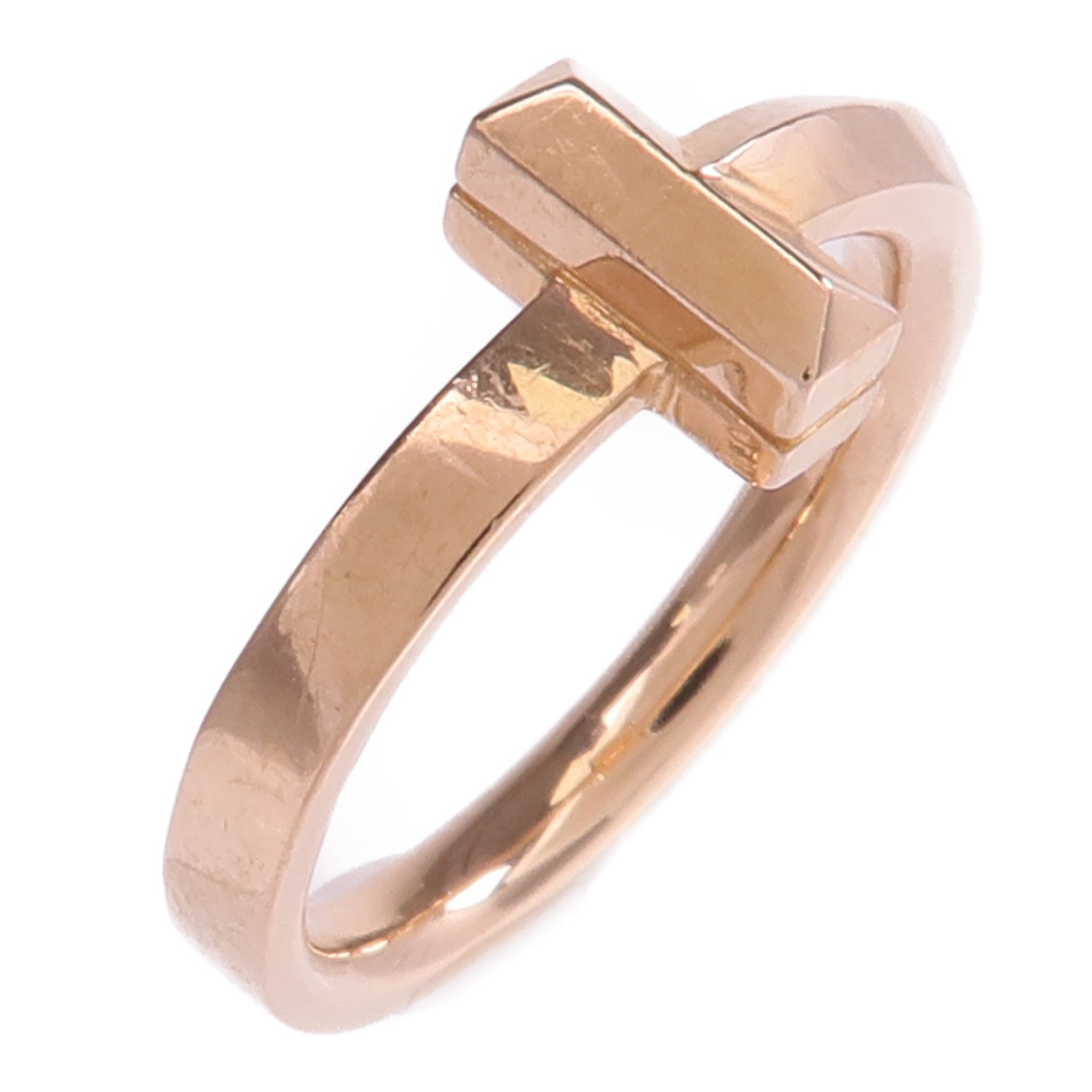 TIFFANY＆CO 【激減優惠】18K玫瑰金T1 Ring戒指US#3.75