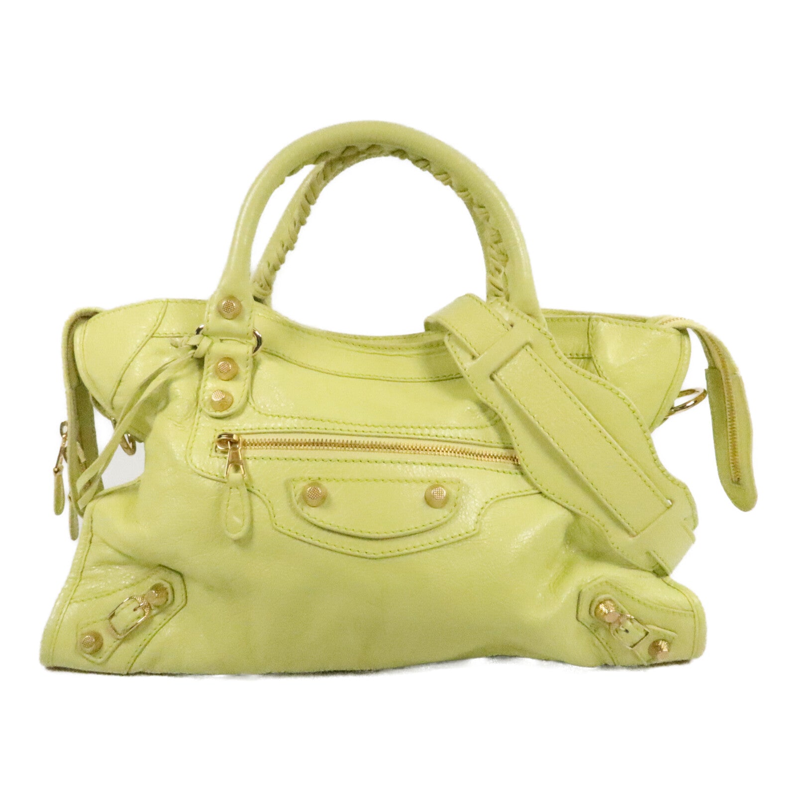 BALENCIAGA 牛皮皮革Giant City手挽肩背兩用袋