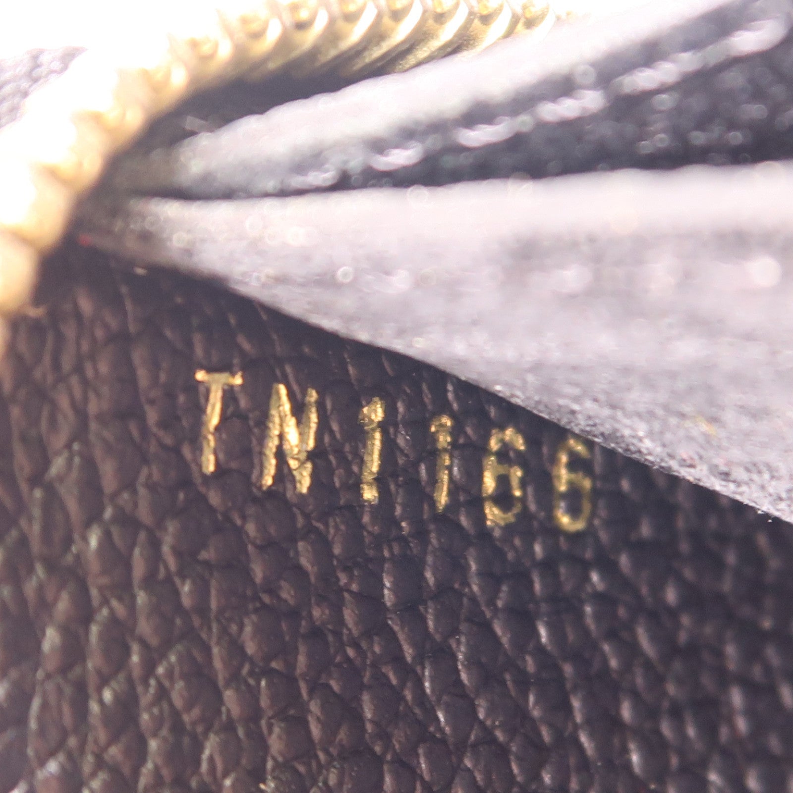 LOUIS VUITTON Monogram Empreinte Portefeuille Wallet Long Wallet金扣拉鏈長錢包