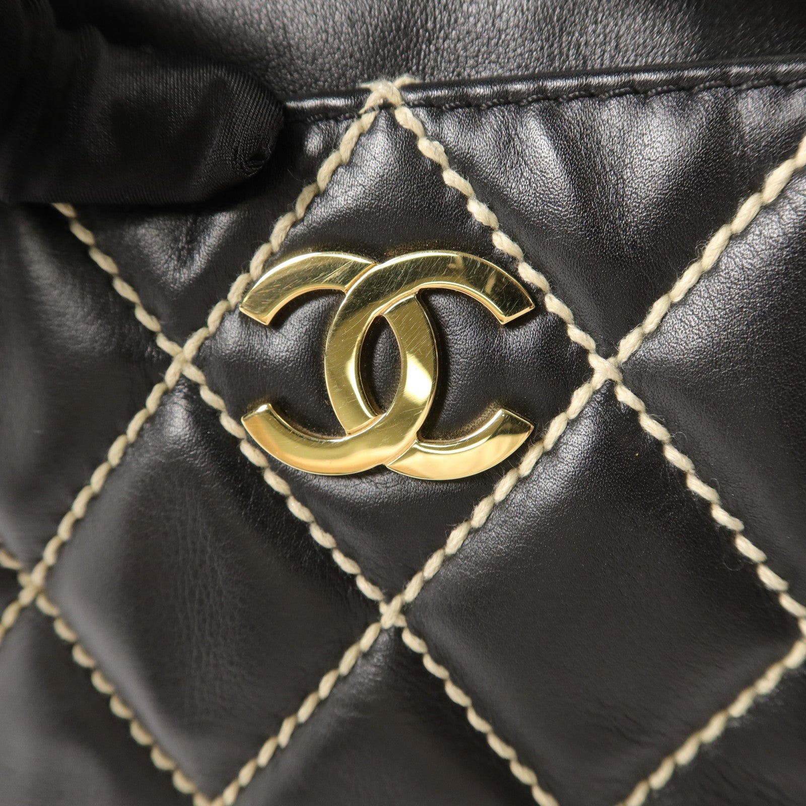 CHANEL 牛皮皮革Vintage Handbag肩背袋