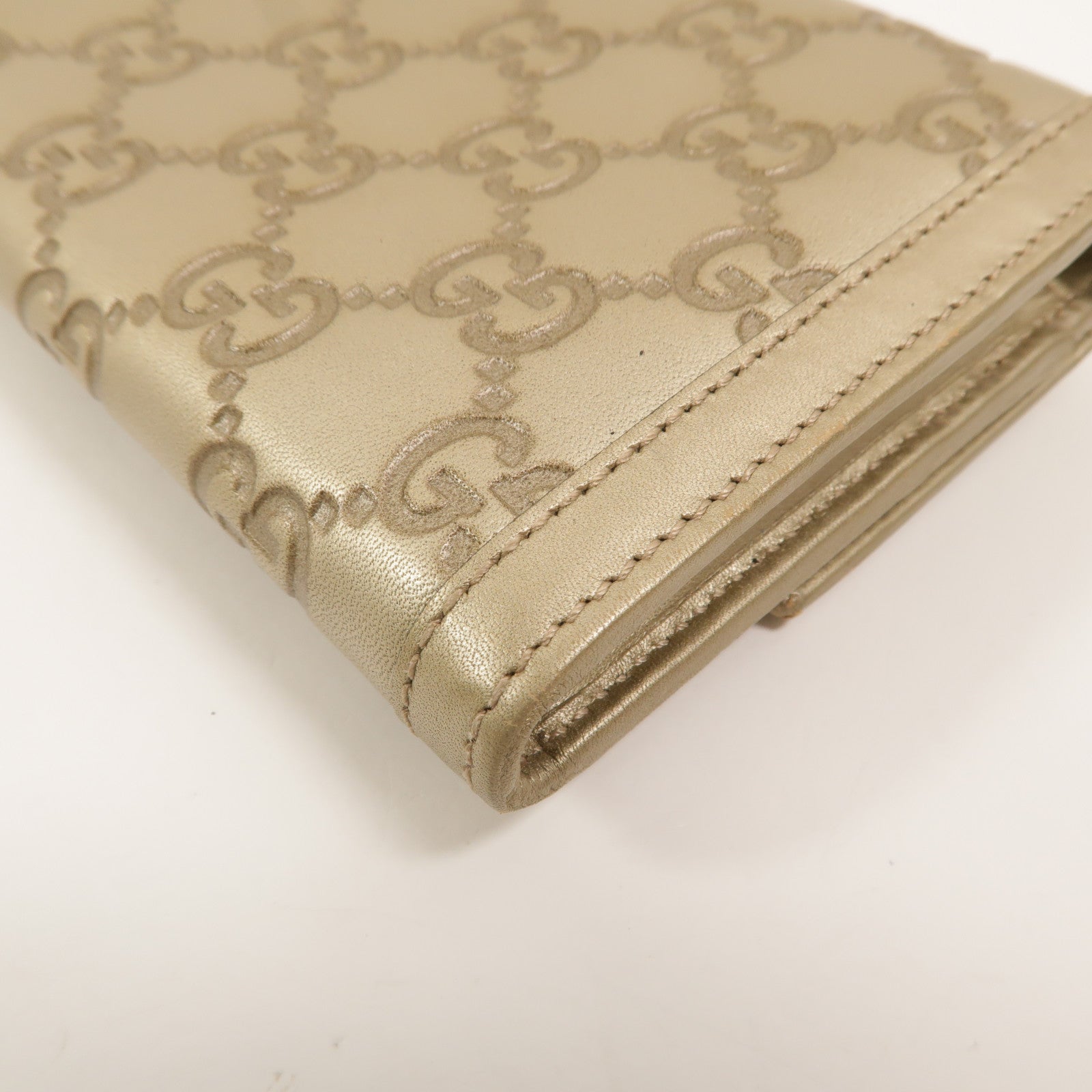 GUCCI 牛皮皮革Interlocking G Long Wallet長錢包