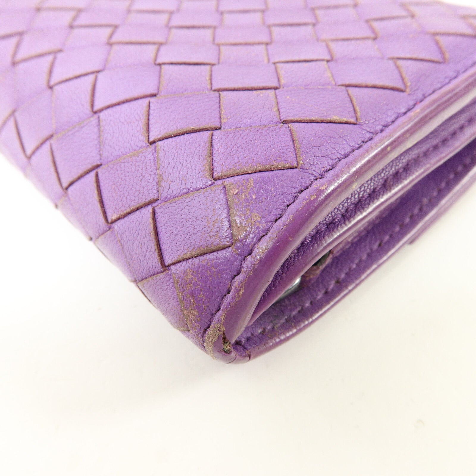 BOTTEGA VENETA 羊皮皮革Long Wallet長錢包