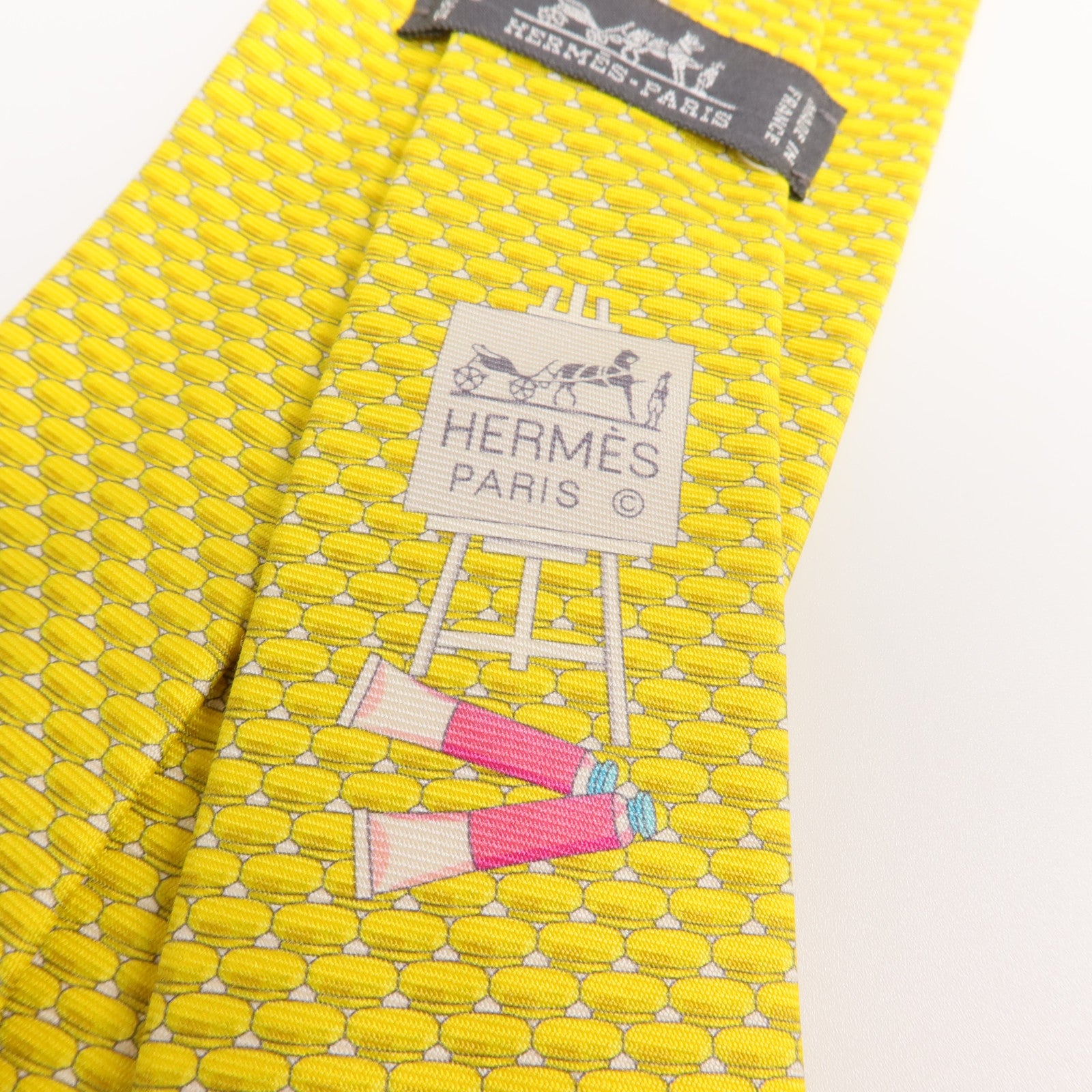 HERMES 絲質Tie領帶