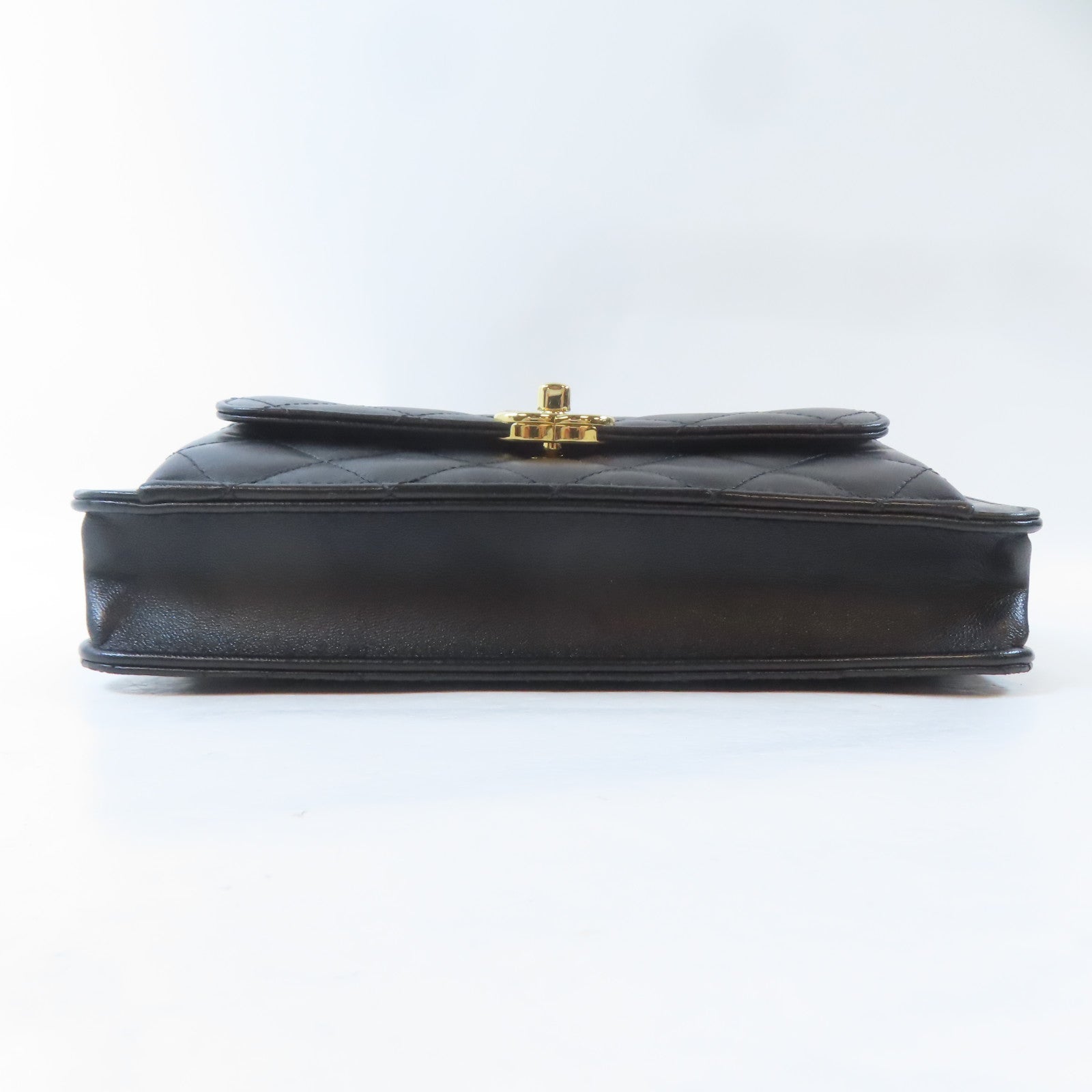 CHANEL 【激減優惠】菱格羊皮皮革Waist Bag腰包黑色