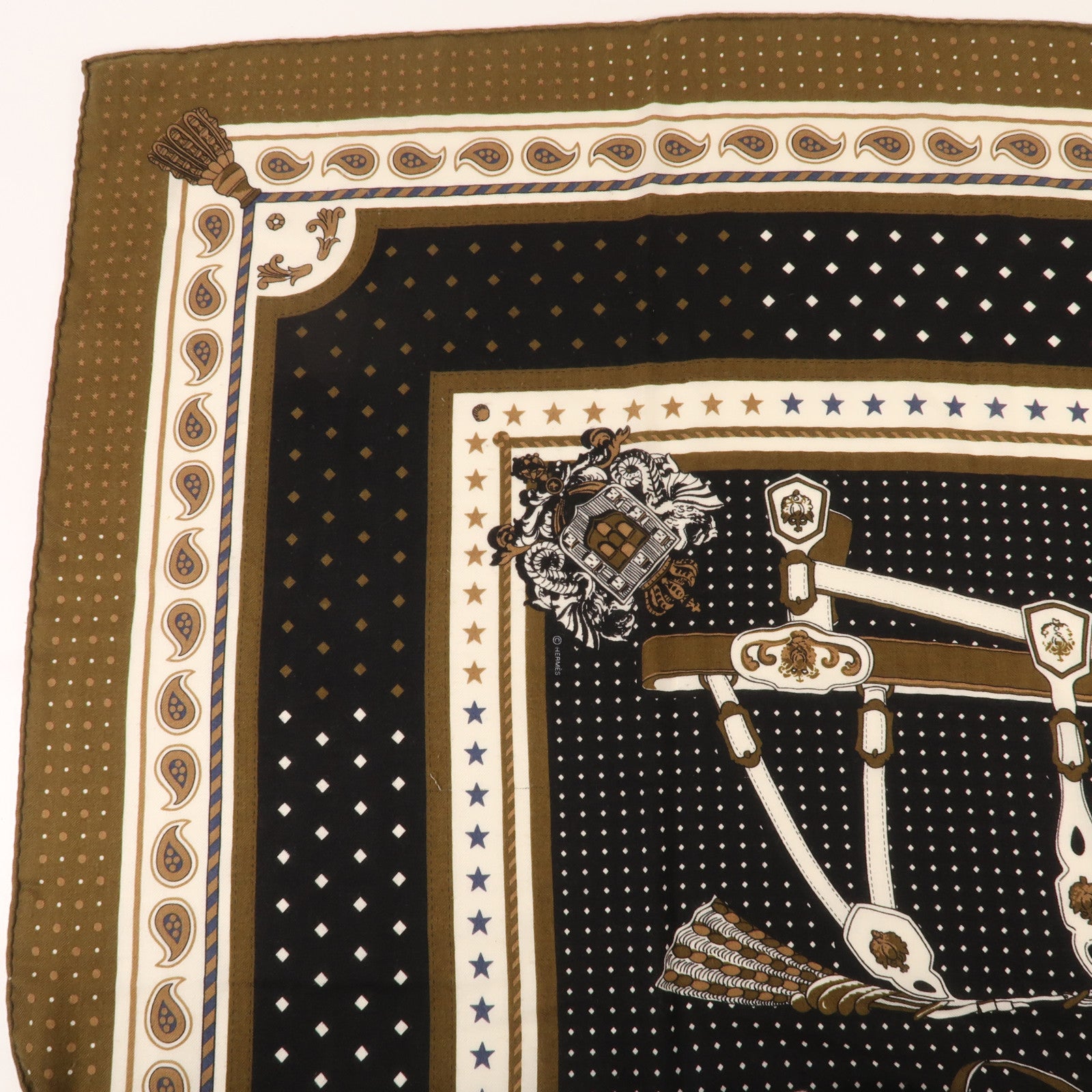 HERMES 羊絨Scarf 140x140圍巾