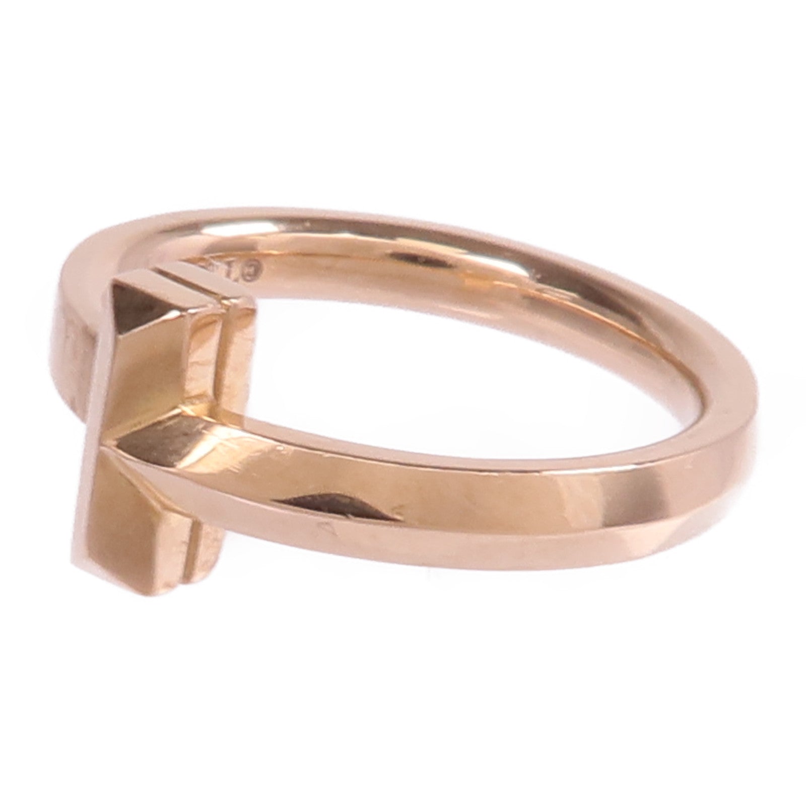 TIFFANY＆CO 【激減優惠】18K玫瑰金T1 Ring戒指US#3.75