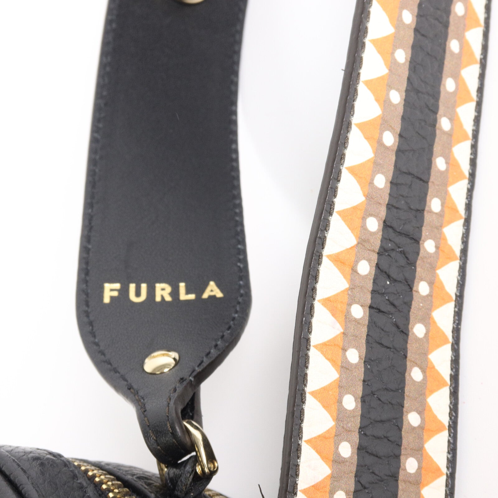 Furla 牛皮皮革Camera Bag肩背袋