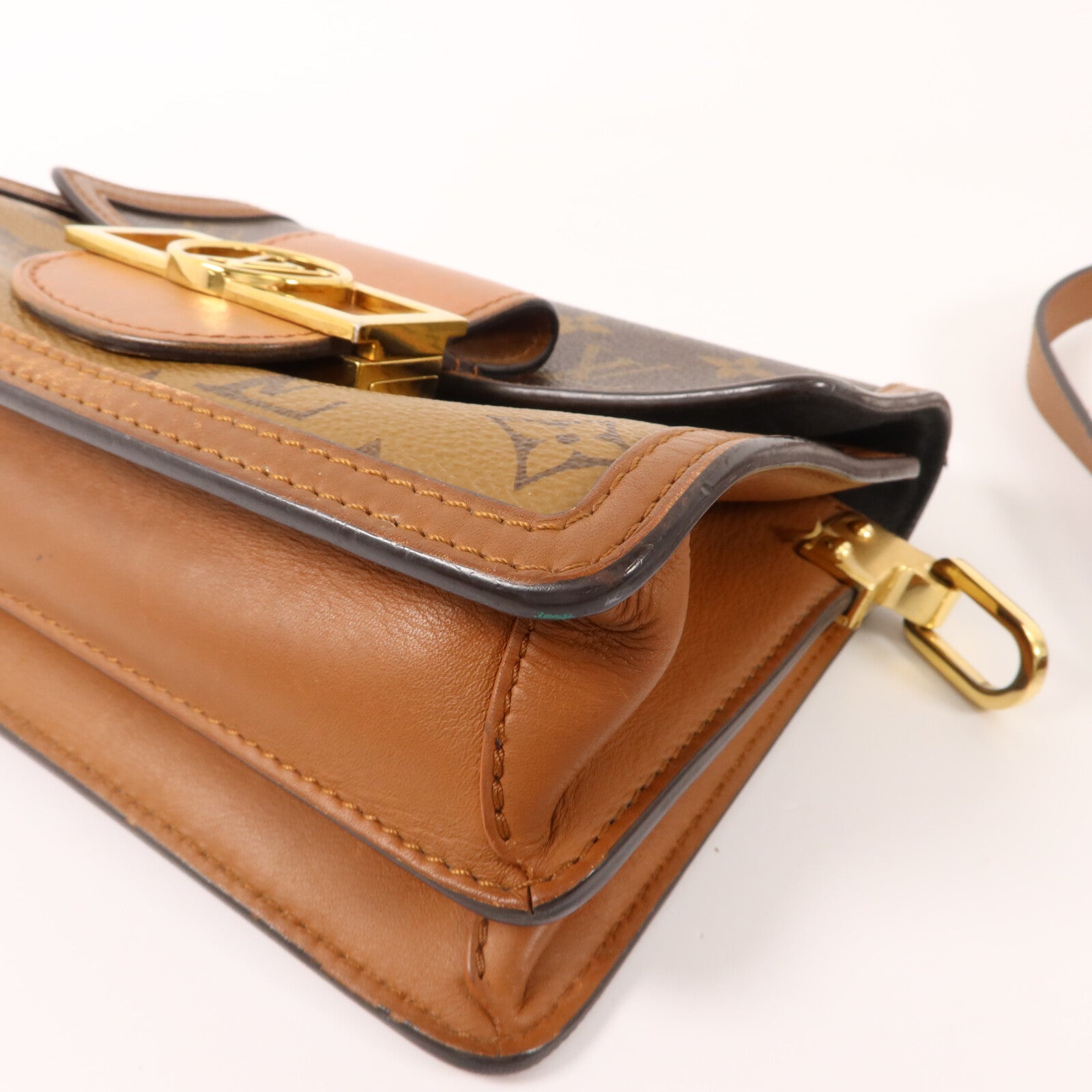 LOUIS VUITTON Monogram Reverse Mini Dauphine肩背袋