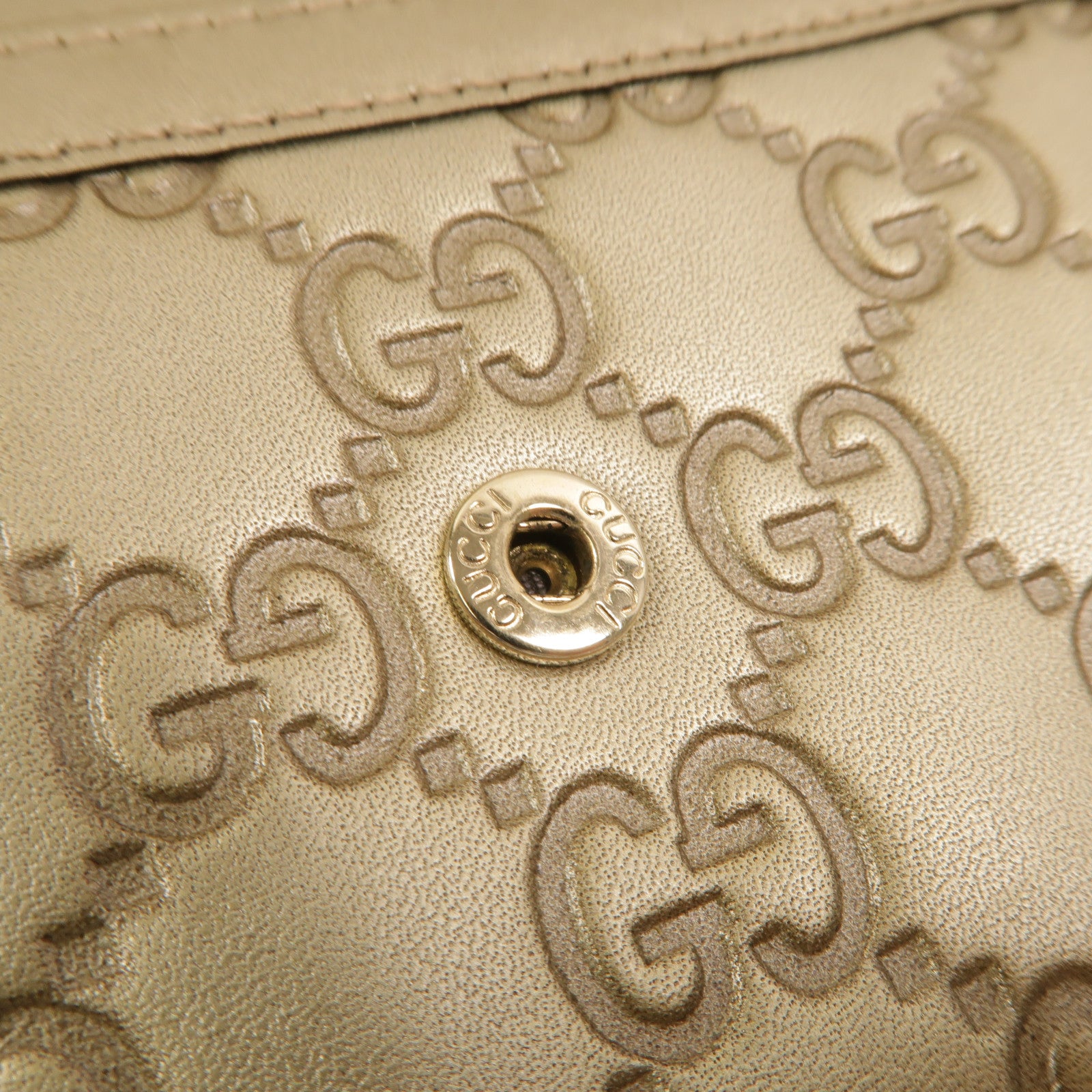 GUCCI 牛皮皮革Interlocking G Long Wallet長錢包
