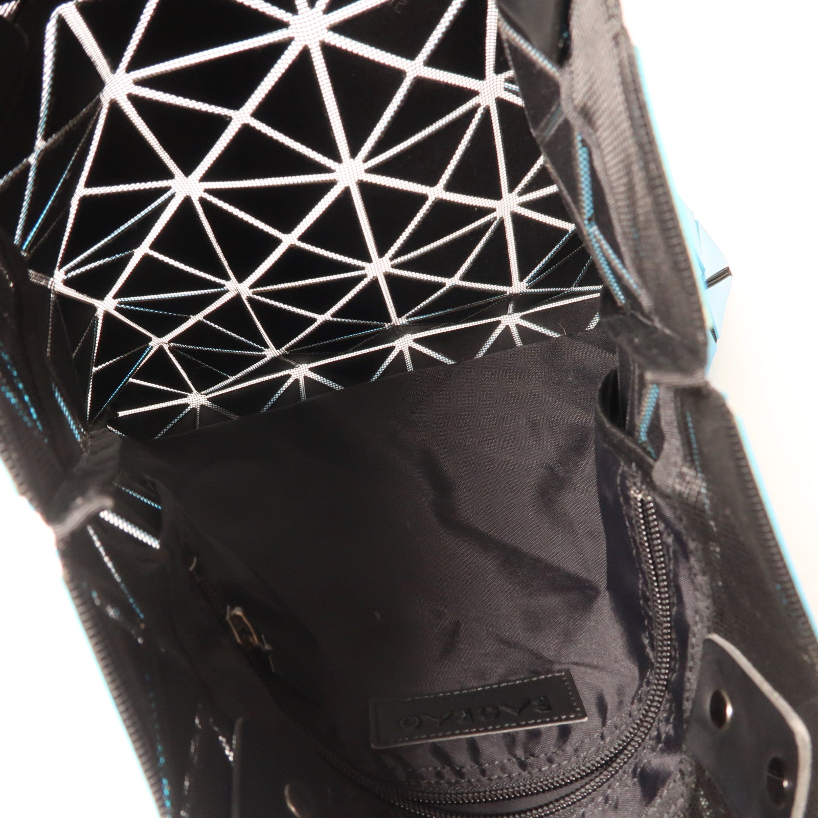ISSEY MIYAKE PVC Bao Bao手挽袋藍色