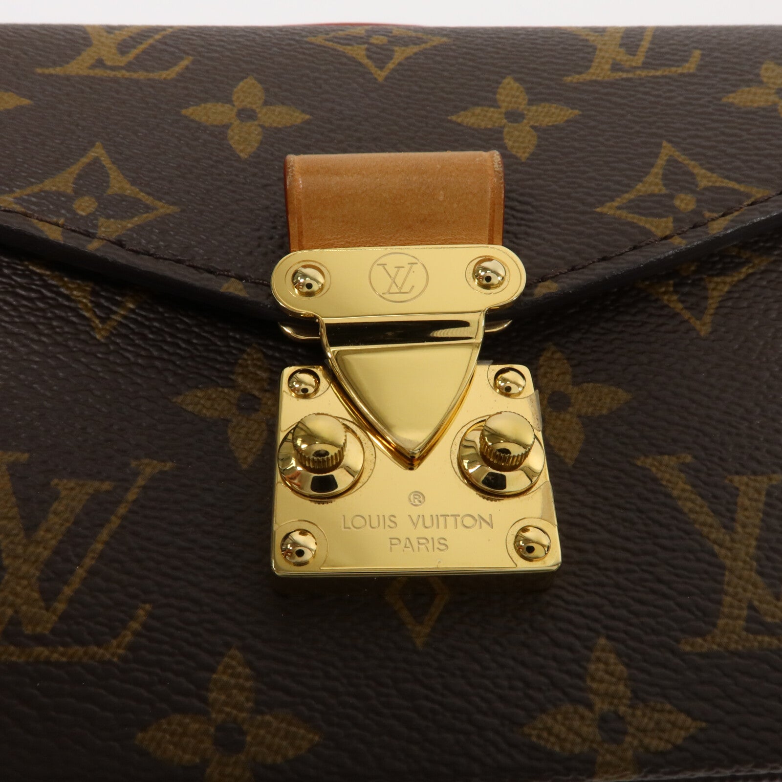 LOUIS VUITTON Monogram Pochette Metis East West手挽肩背兩用袋