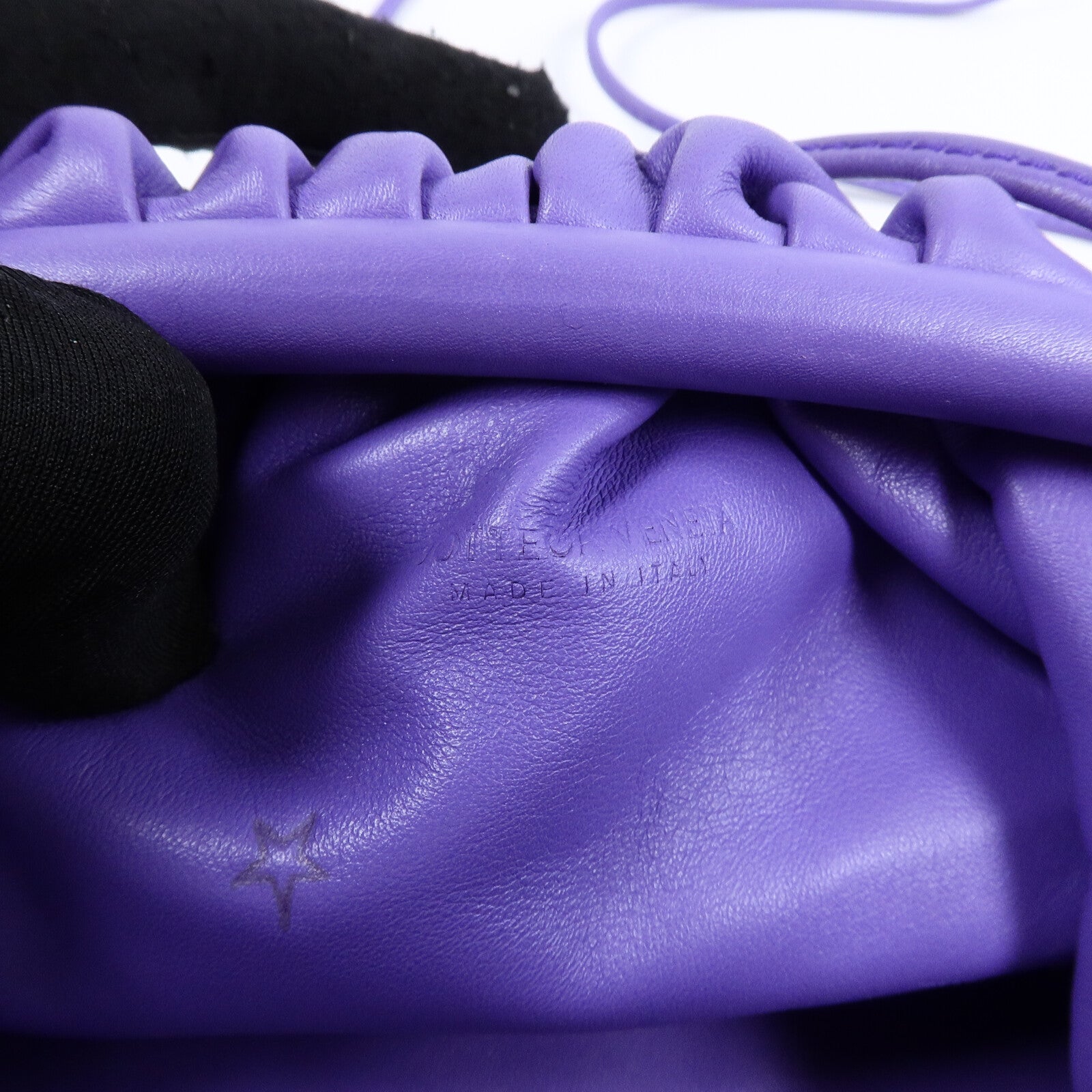 BOTTEGA VENETA 羊皮皮革The Mini Pouch肩背袋