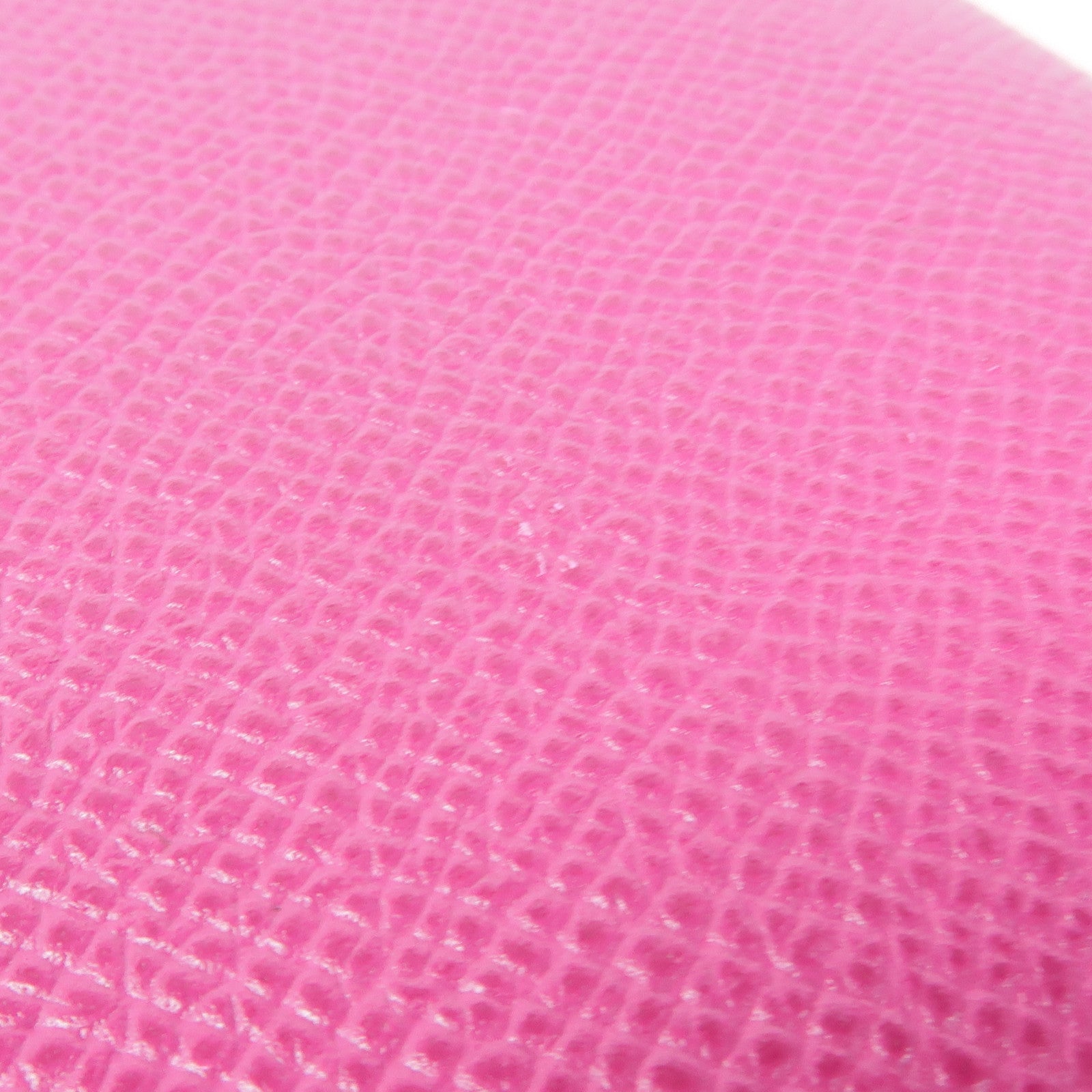 HERMES Epsom皮革Silk In Compact Wallet銀扣錢包L3 Rose Purple