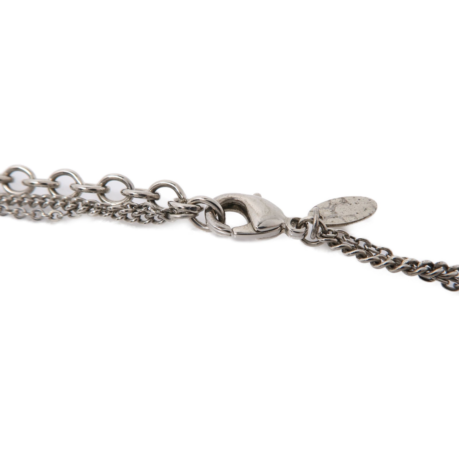 CHANEL PVC Necklace項鍊黑色