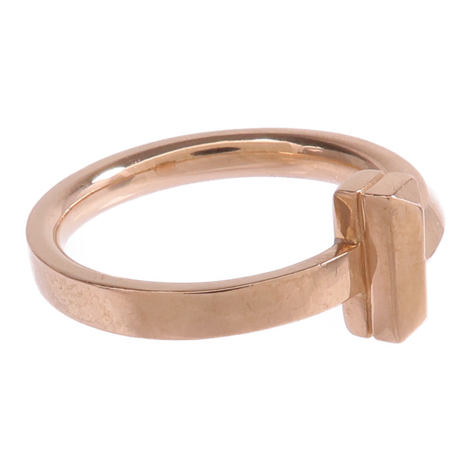 TIFFANY＆CO 【激減優惠】18K玫瑰金T1 Ring戒指US#3.75