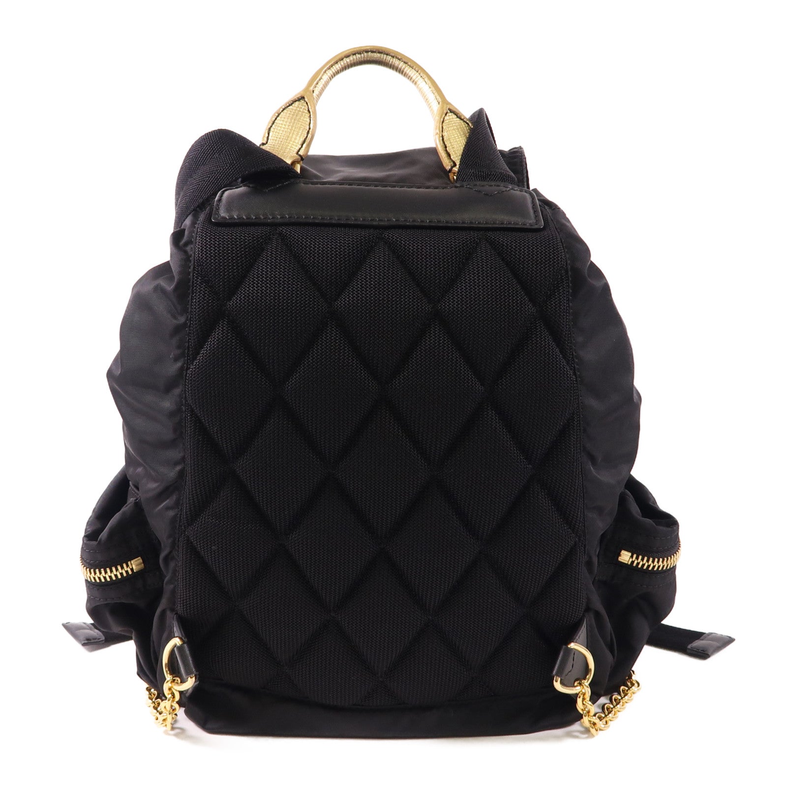 BURBERRY 尼龍Backpack金扣背包