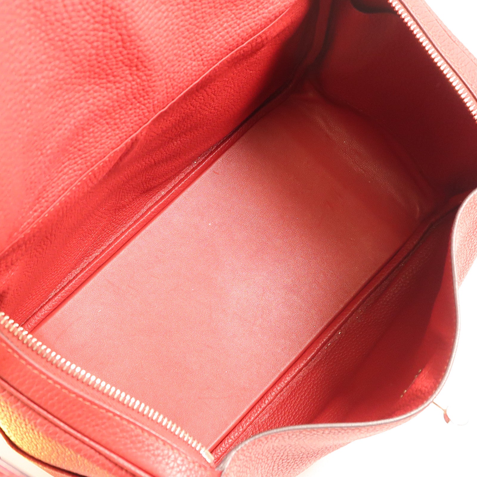 HERMES Clemence皮革Lindy 30銀扣手挽肩背兩用袋