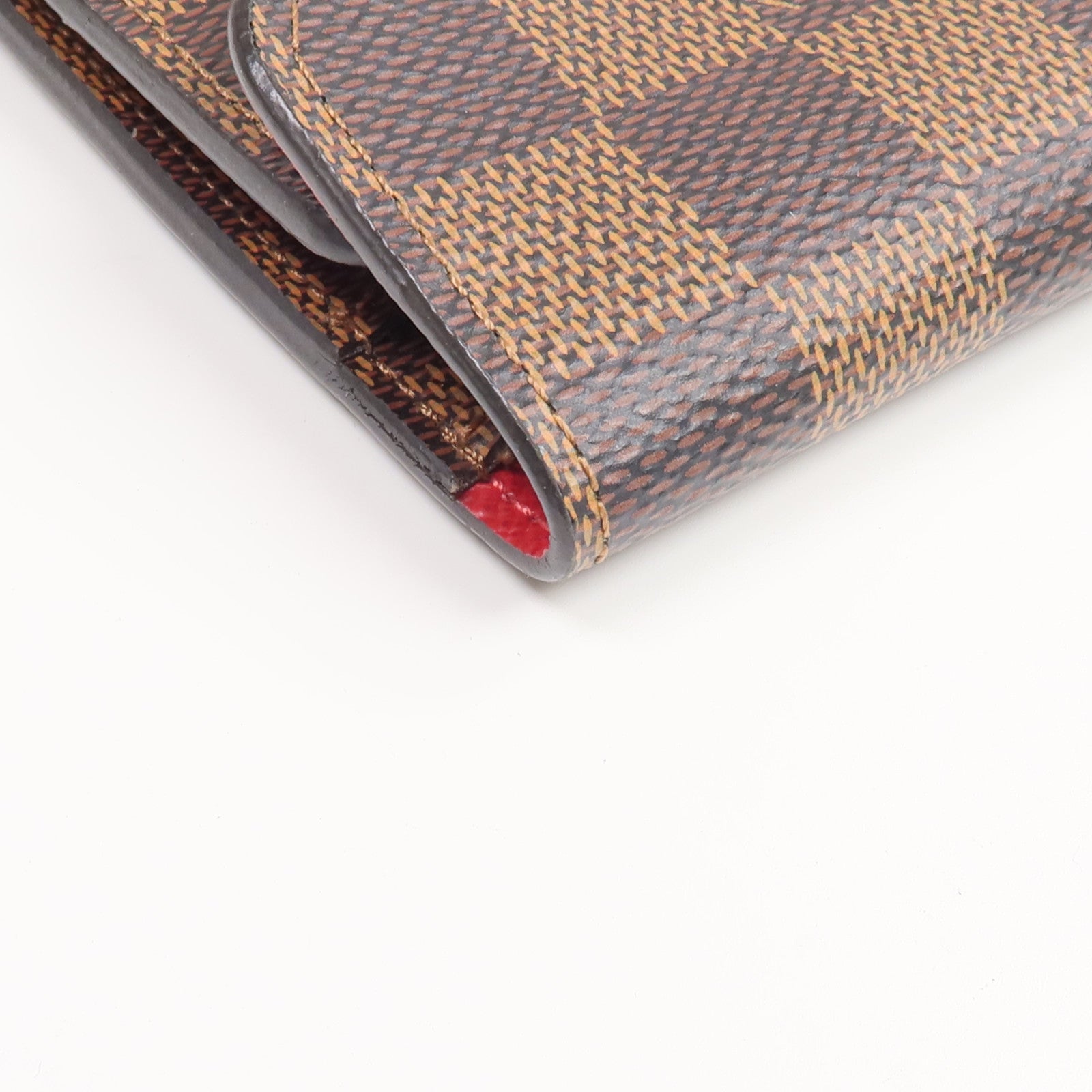 LOUIS VUITTON Damier Josephine Wallet金扣長錢包