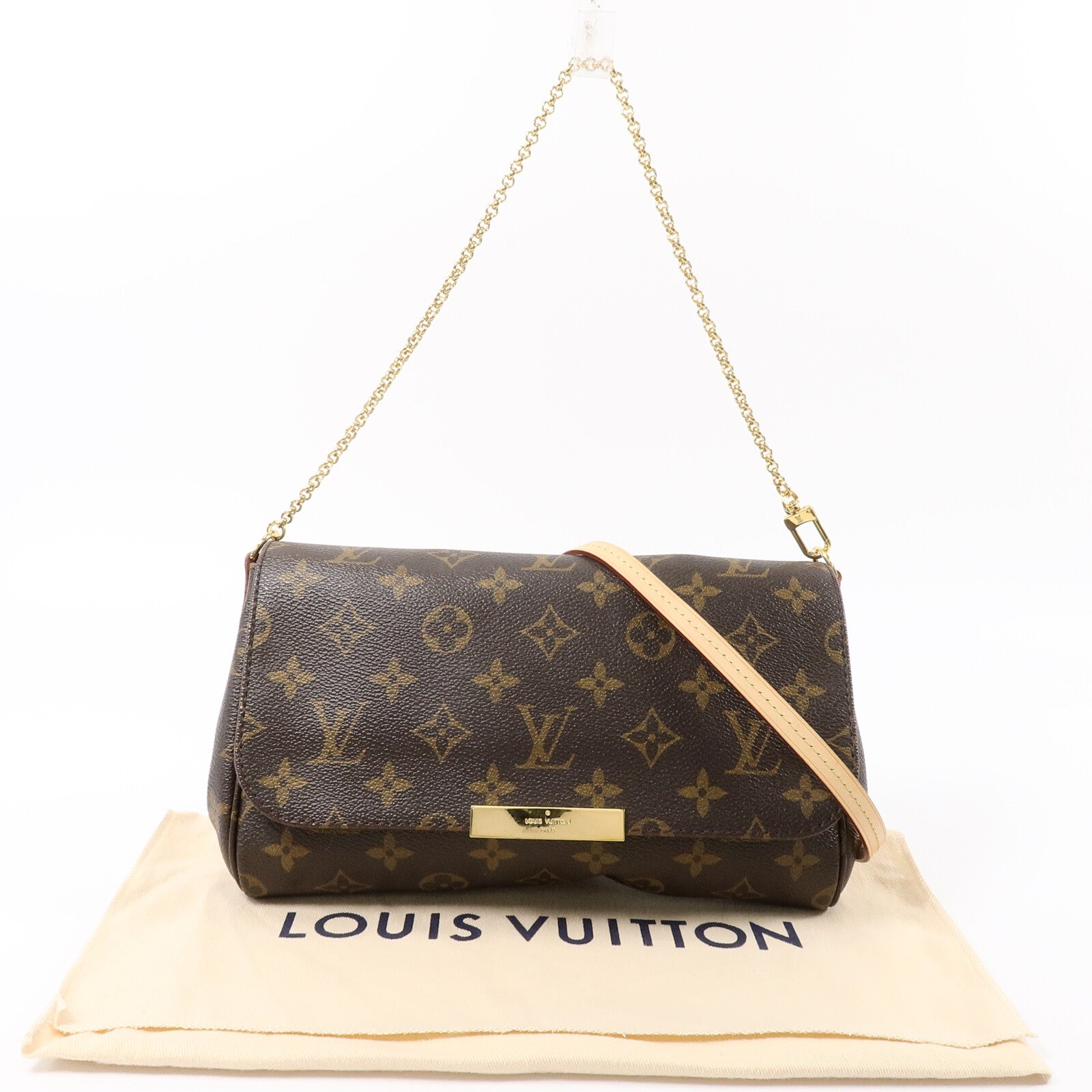 LOUIS VUITTON Monogram Favorite MM手挽肩背兩用袋