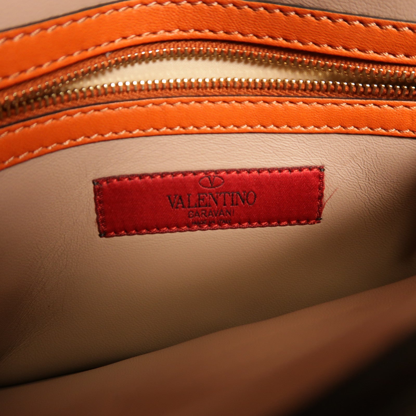 Valentino 【激減優惠】牛皮皮革Clutch金扣手拿包