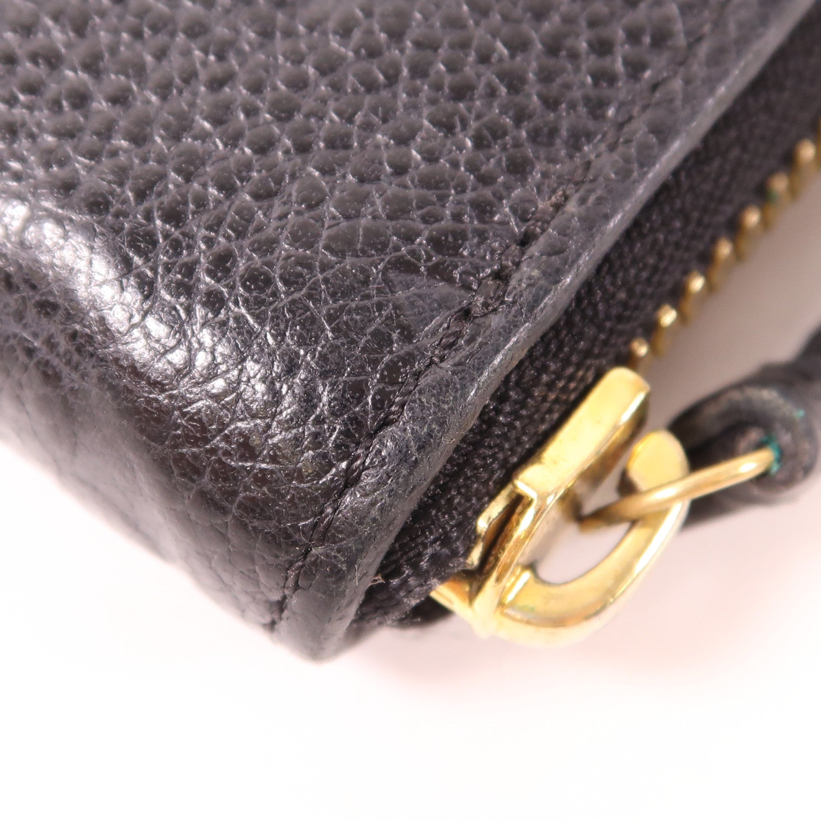 LOUIS VUITTON Monogram Empreinte Portefeuille Wallet Long Wallet金扣拉鏈長錢包