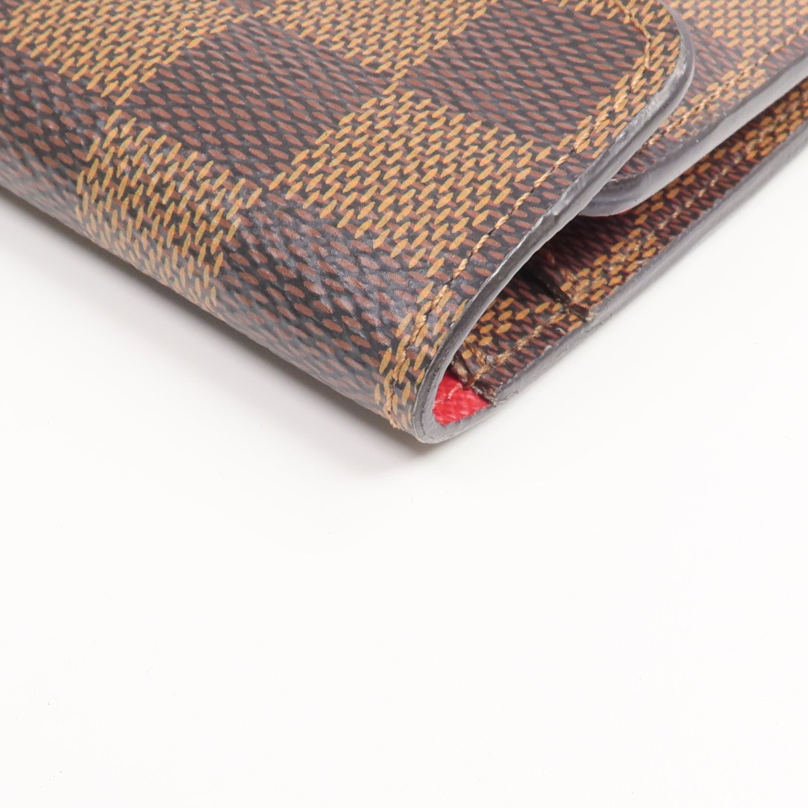 LOUIS VUITTON Damier Josephine Wallet金扣長錢包