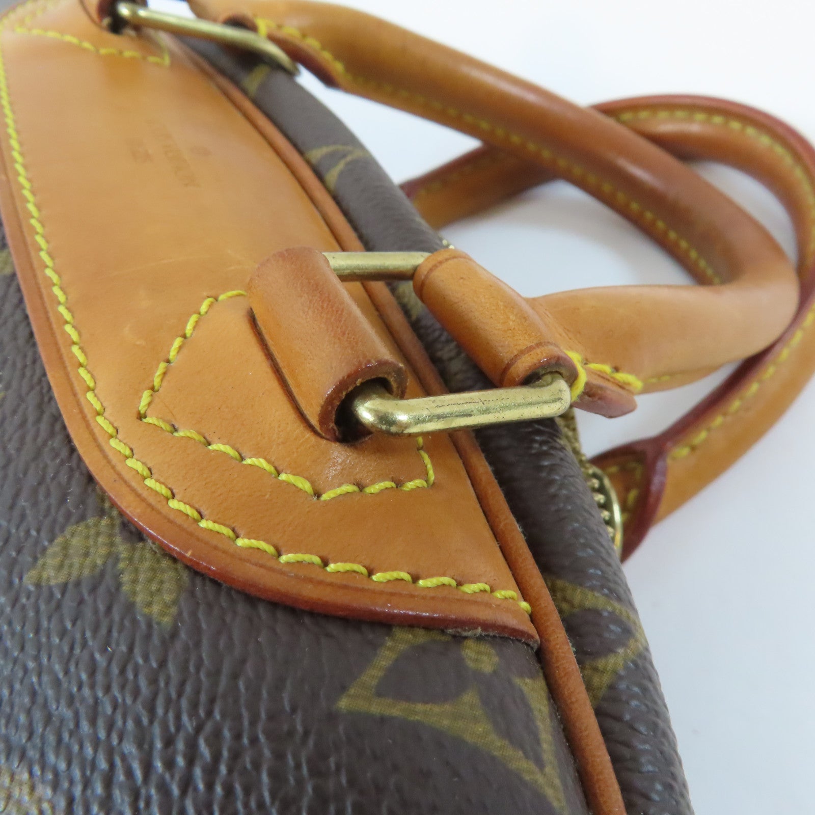 LOUIS VUITTON 【激減優惠】Monogram Trouville金扣手挽袋啡色