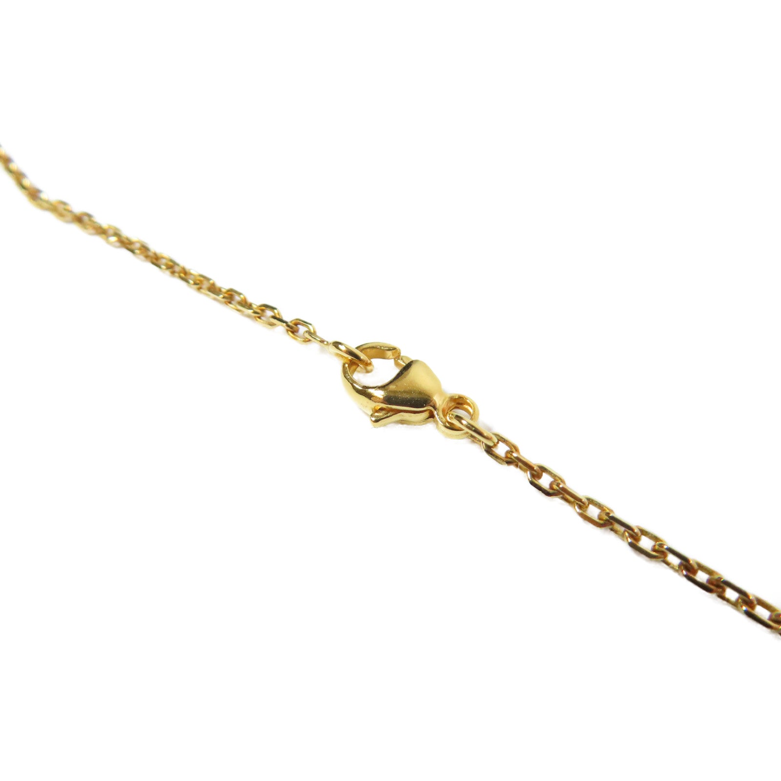 HERMES 金屬Pop H Necklace項鍊粉紅色/金色