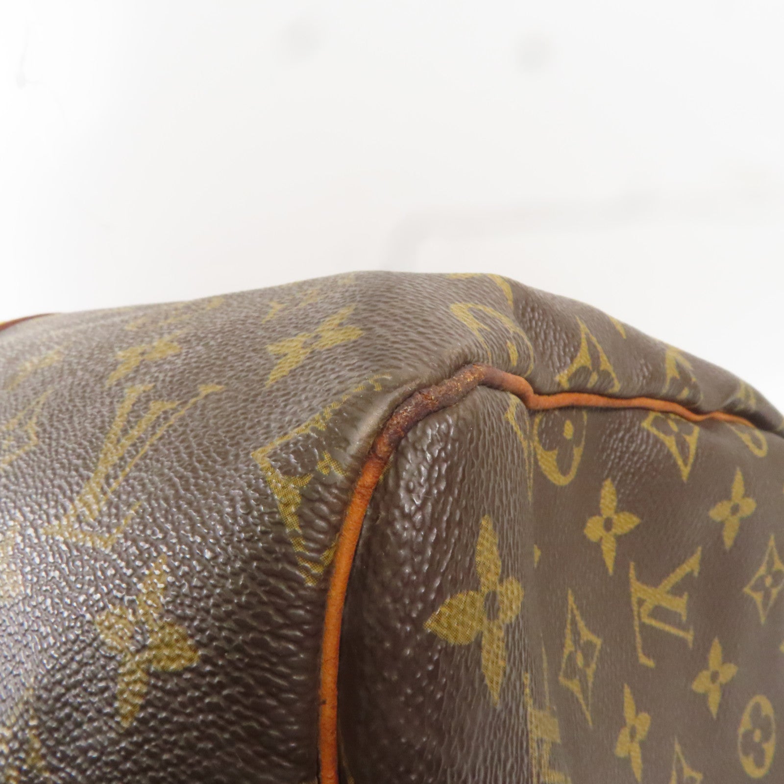 LOUIS VUITTON LV Keepall 55 Travel Boston Hand Bag M41424 Monogram Brown