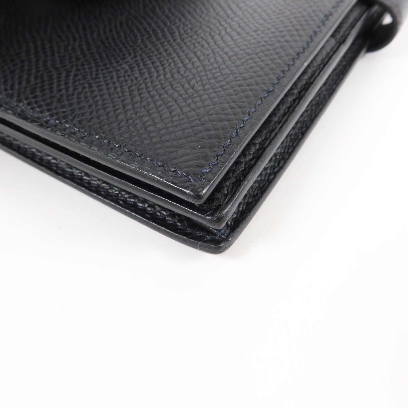 HERMES Epsom皮革Bearn Wallet長錢包Noir