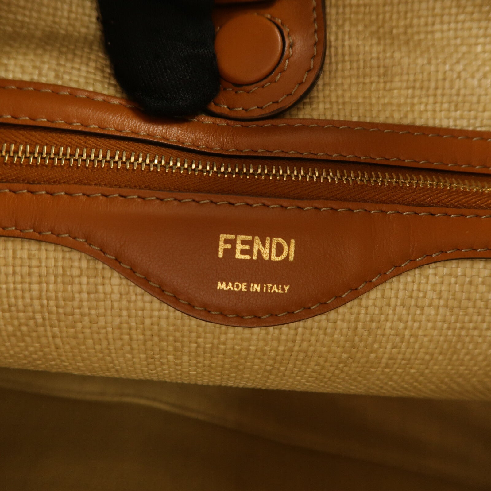 FENDI Raffia Shoulder Bag肩背袋